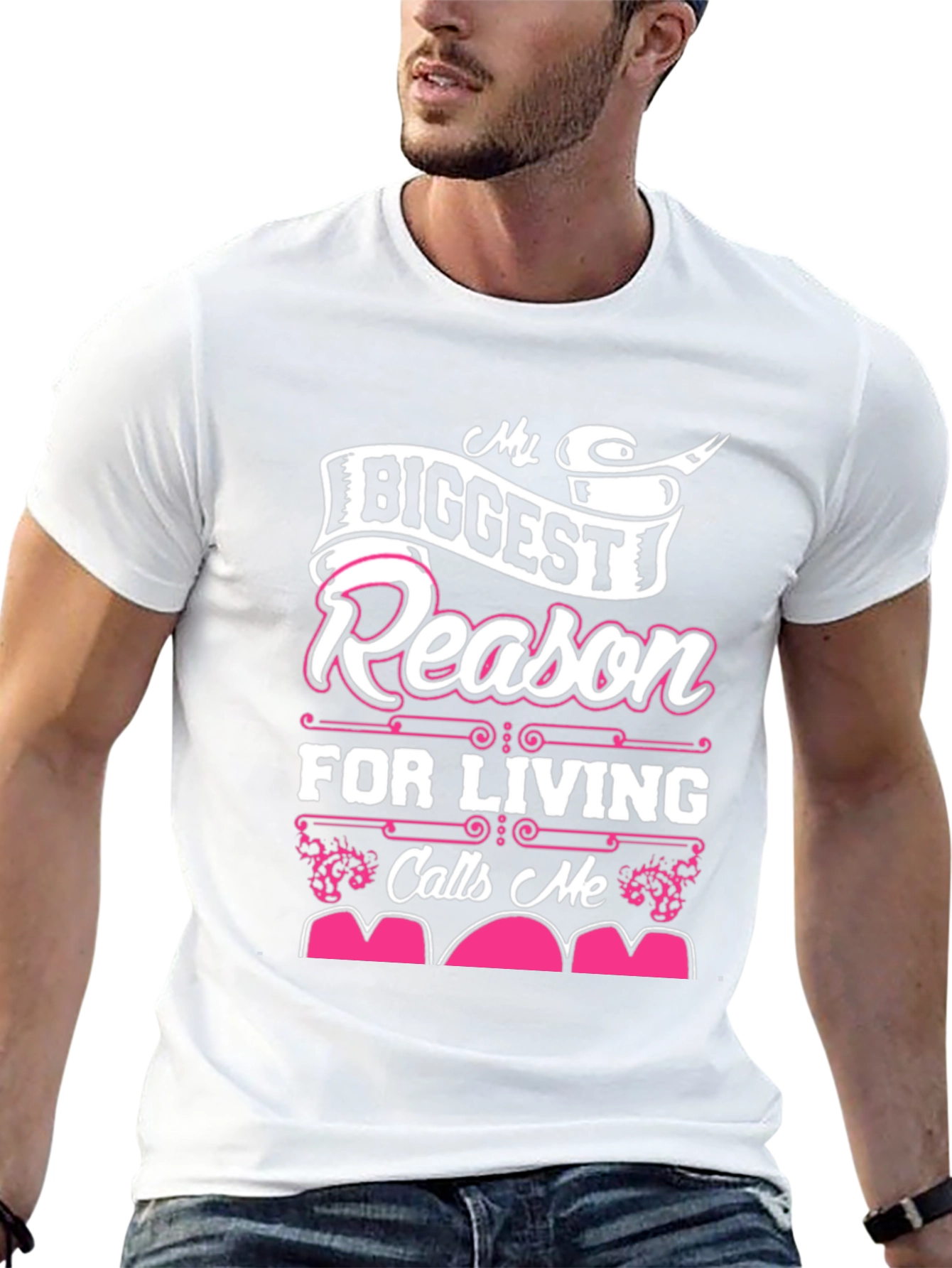 My Biggest Reason Calls Me Mom T-Shirt