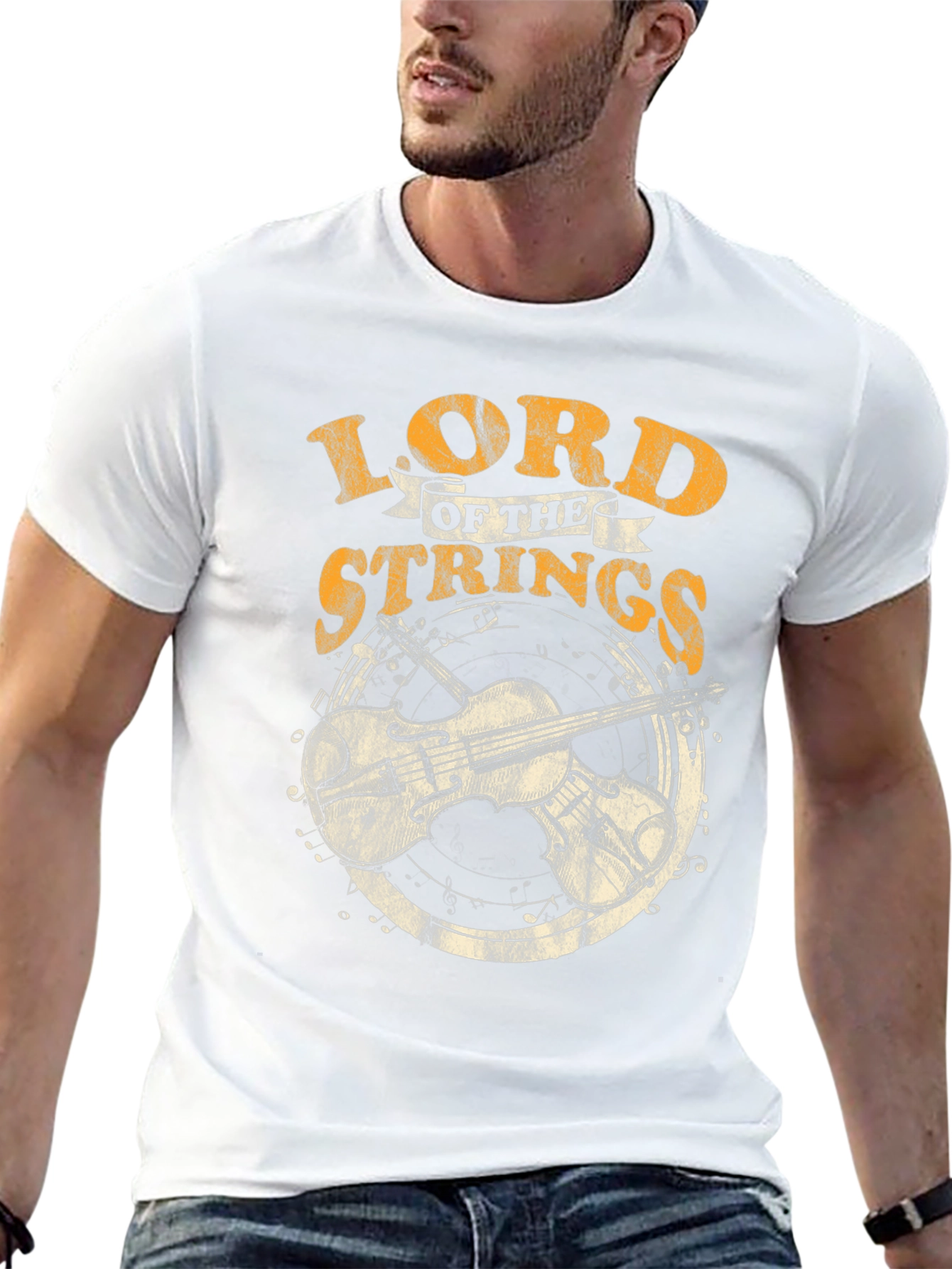 Lord of The Strings Music T-Shirt
