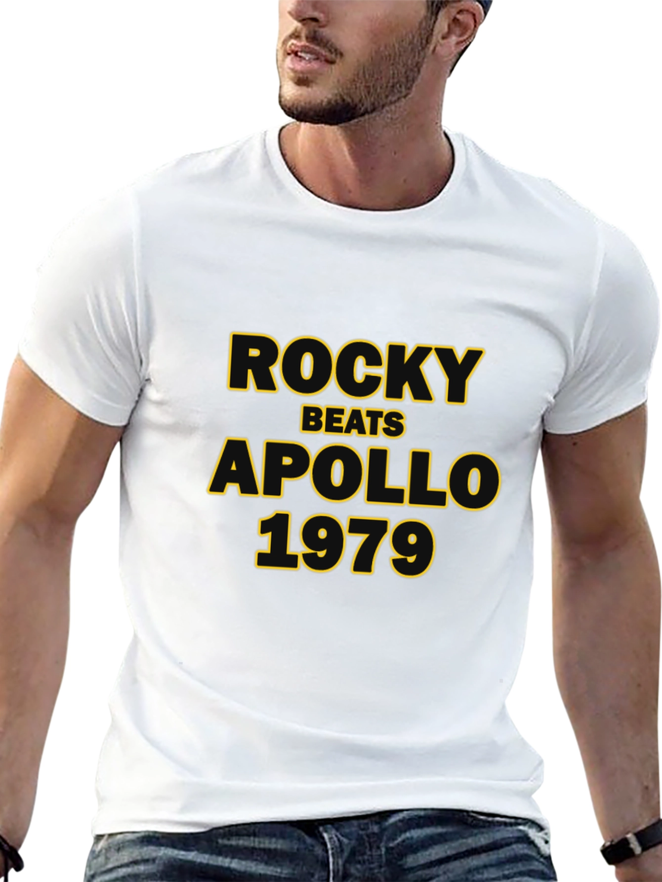 Rocky Beats Apollo 1979 Graphic T-Shirt