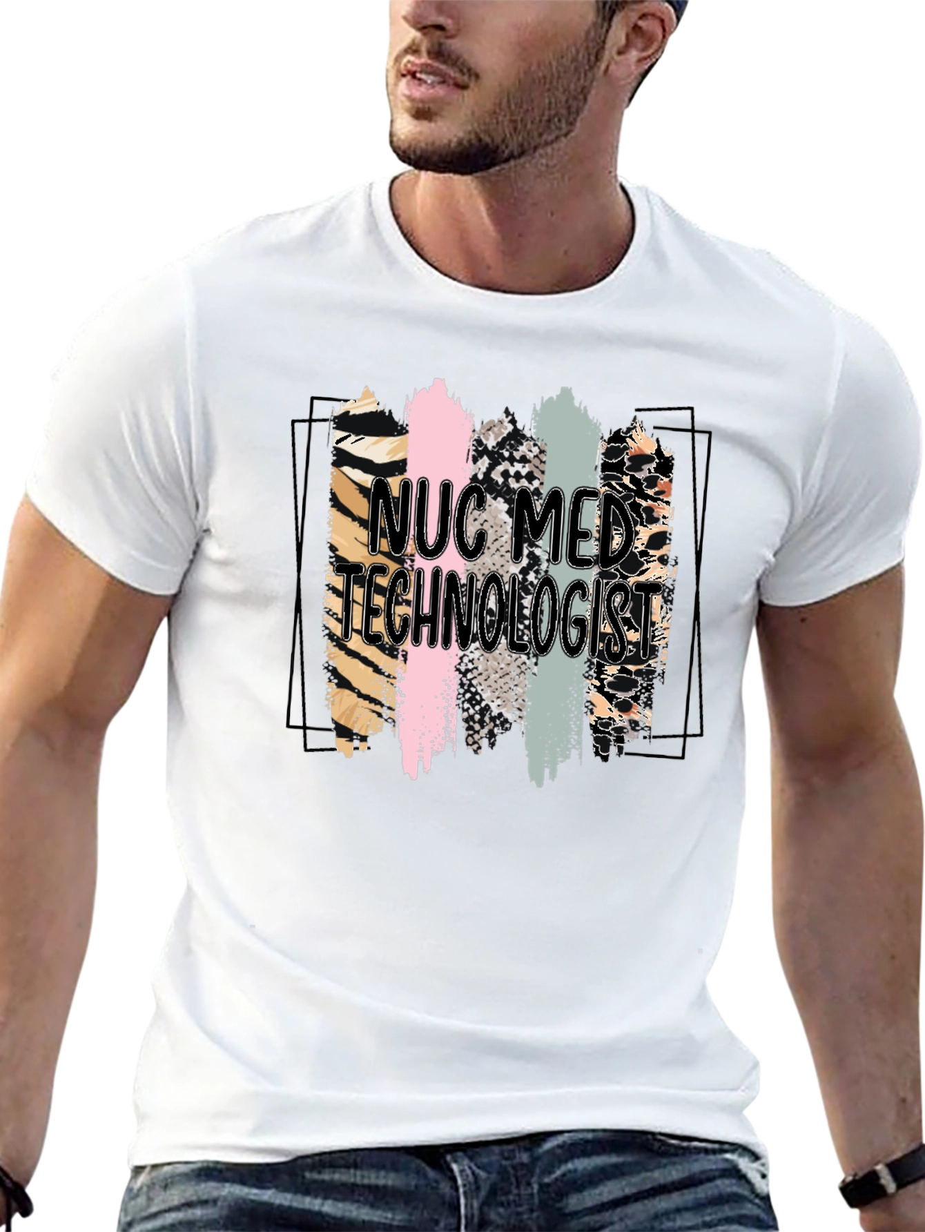 NUC Med Technologist T-Shirt - Black Cotton Tee