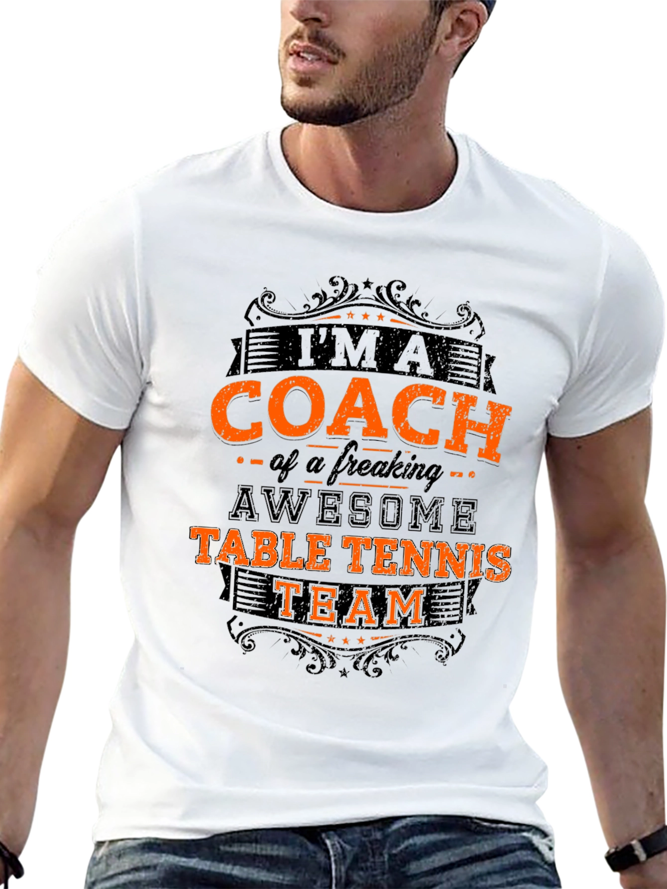 Awesome Table Tennis Coach T-Shirt
