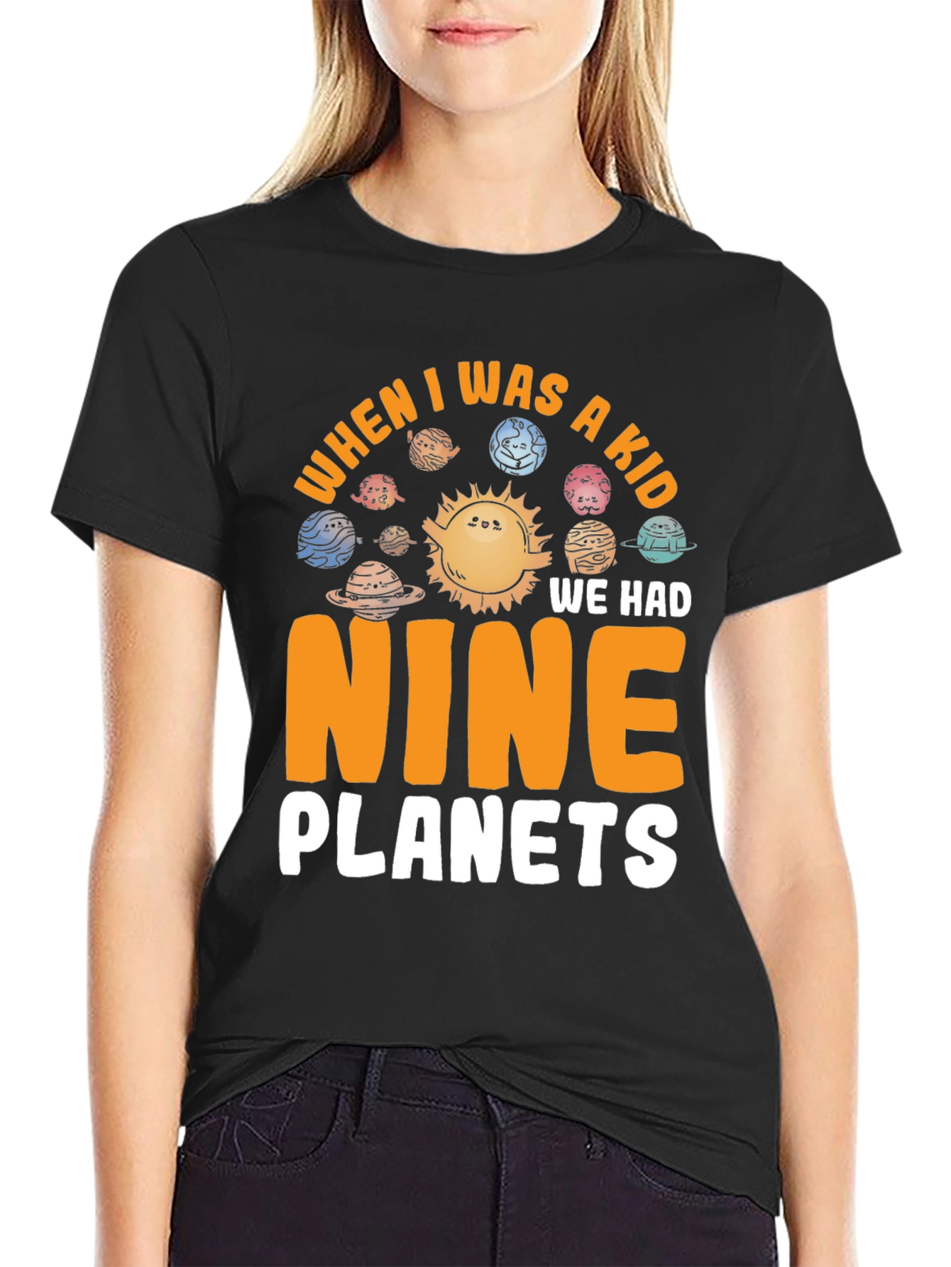 Nine Planets Graphic T-Shirt