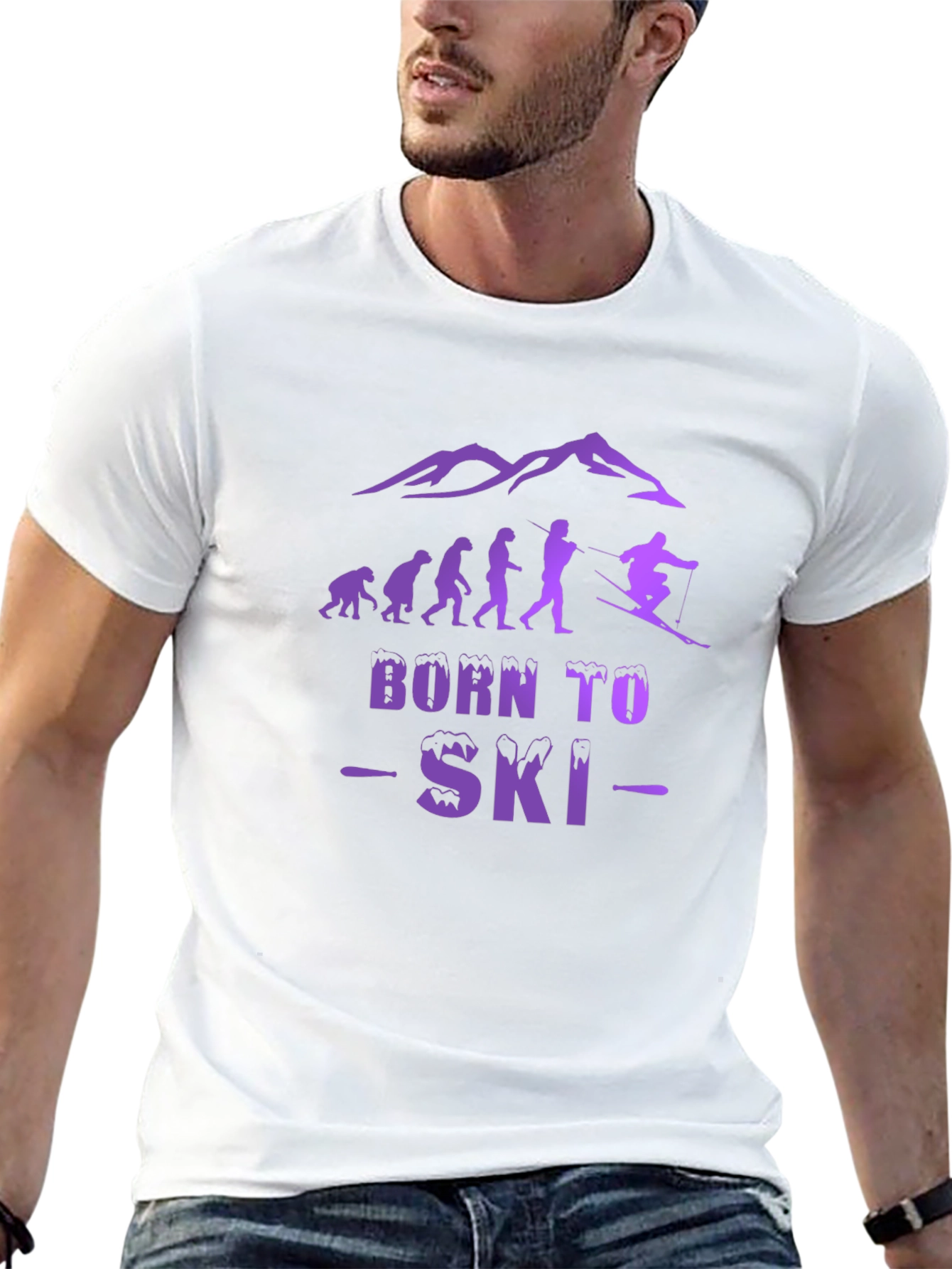 Born to Ski Evolution T-Shirt