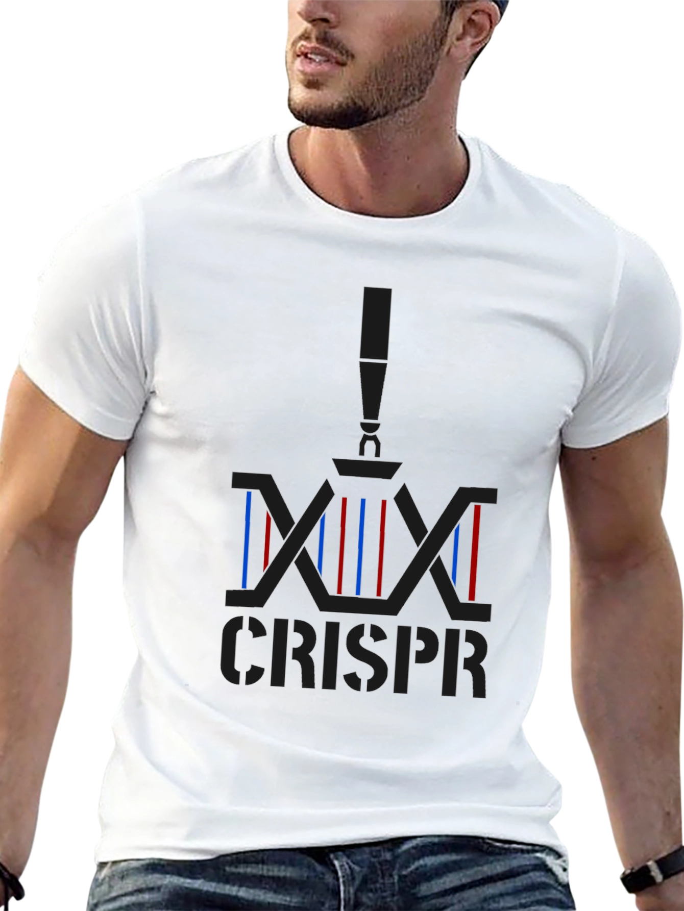 CRISPR Graphic T-Shirt - DNA Science Tee