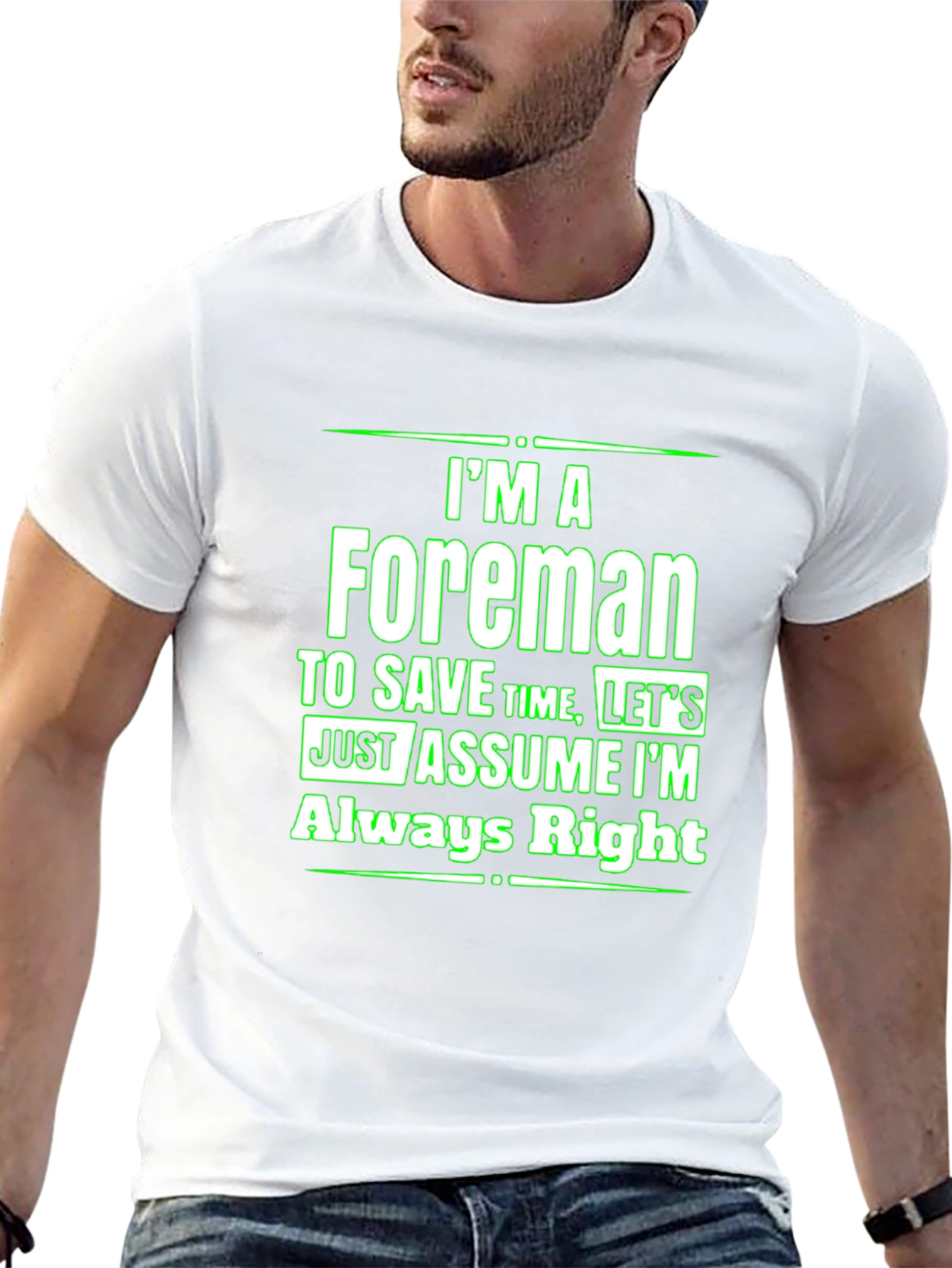 Foreman Always Right Black T-Shirt