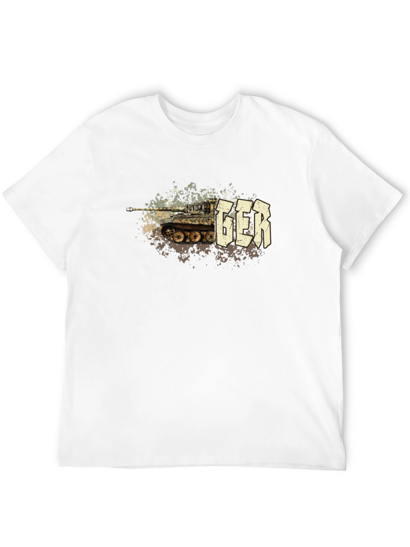 German Tank Graphic T-Shirt