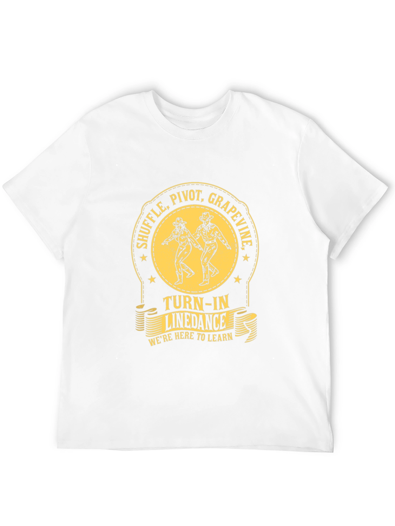 Line Dance T-Shirt: Shuffle Pivot Grapevine