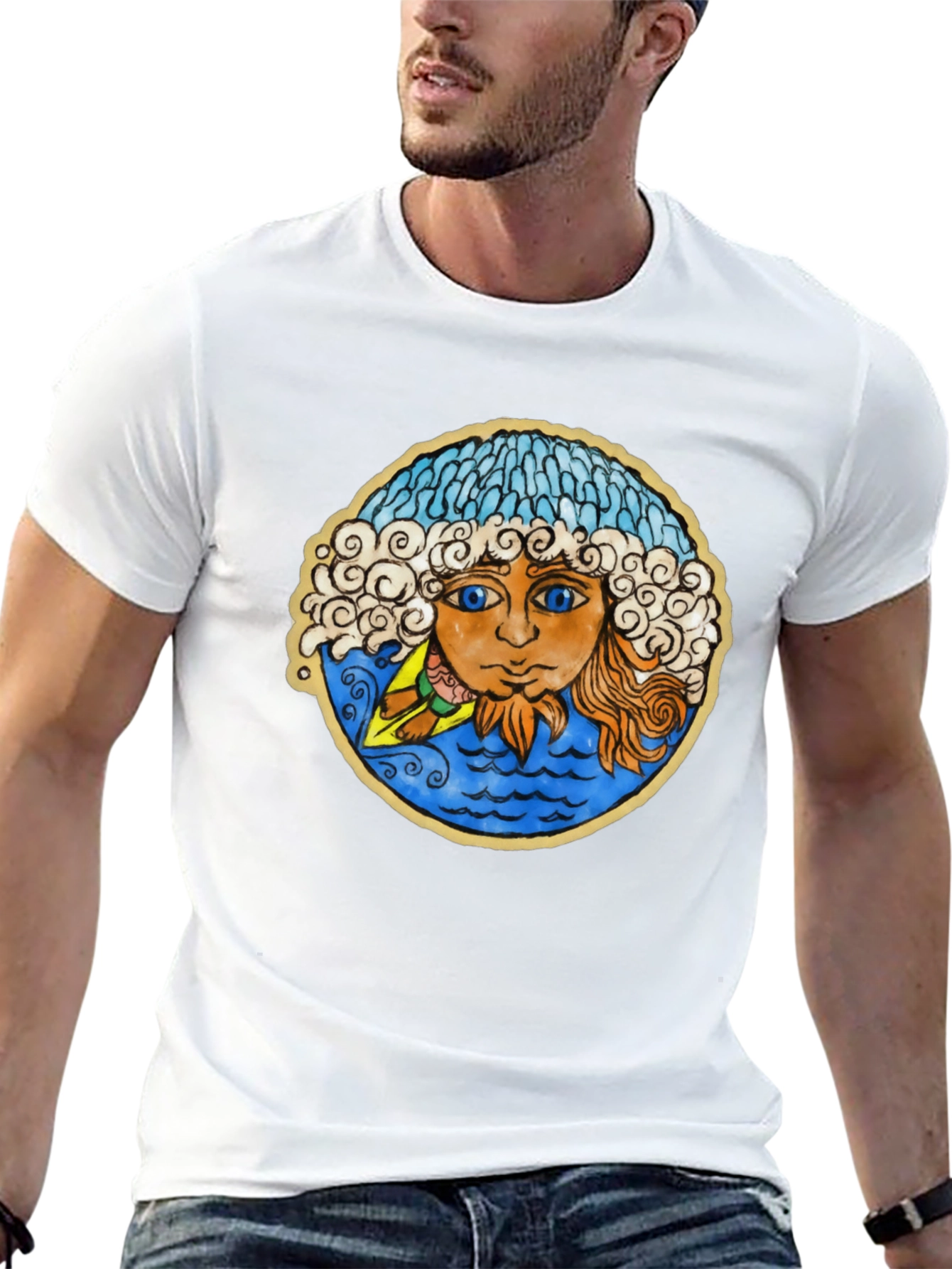 Ocean Sun Graphic Tee