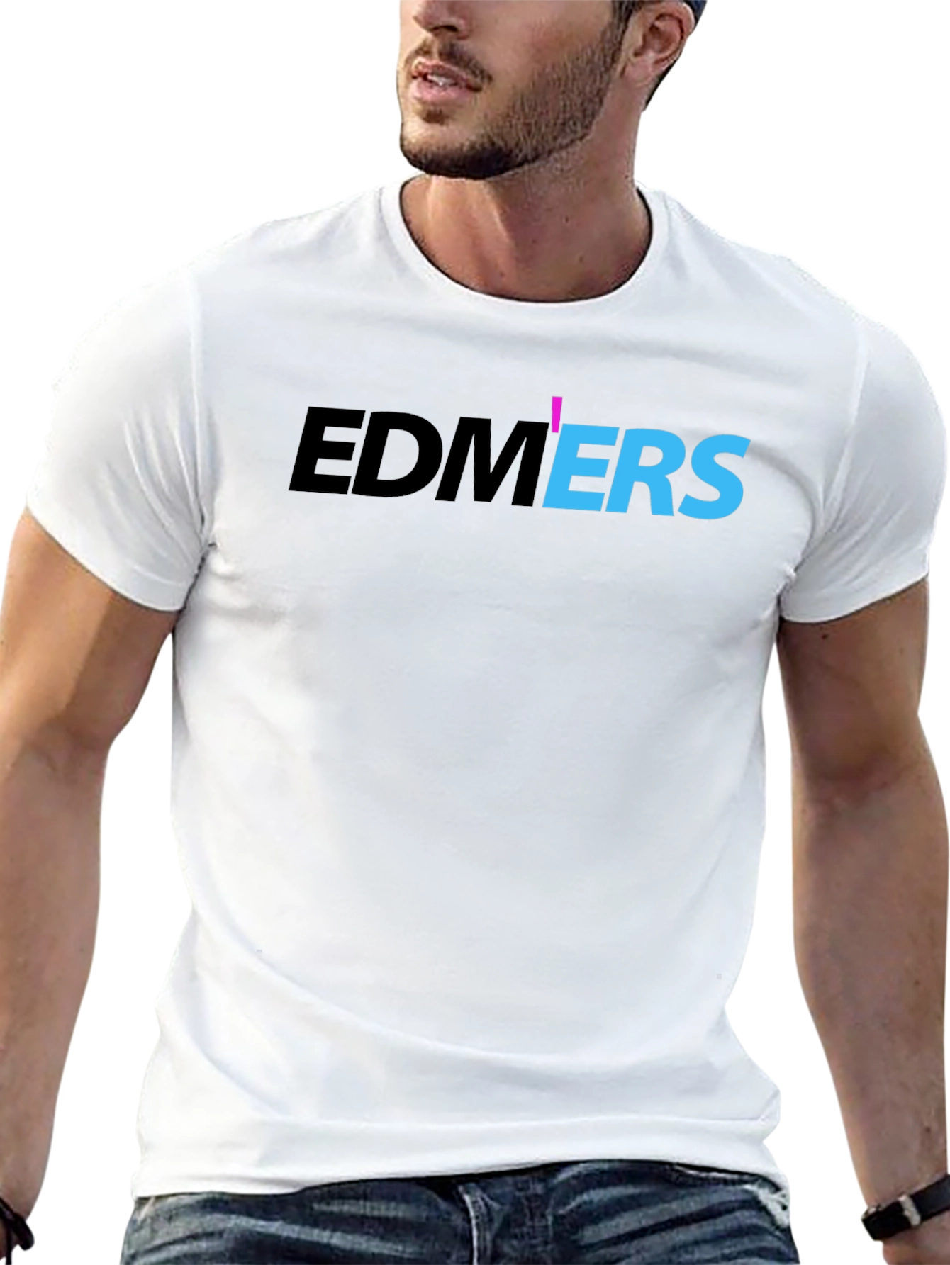 EDMers Graphic Print T-Shirt - Stylish Music Lover Tee