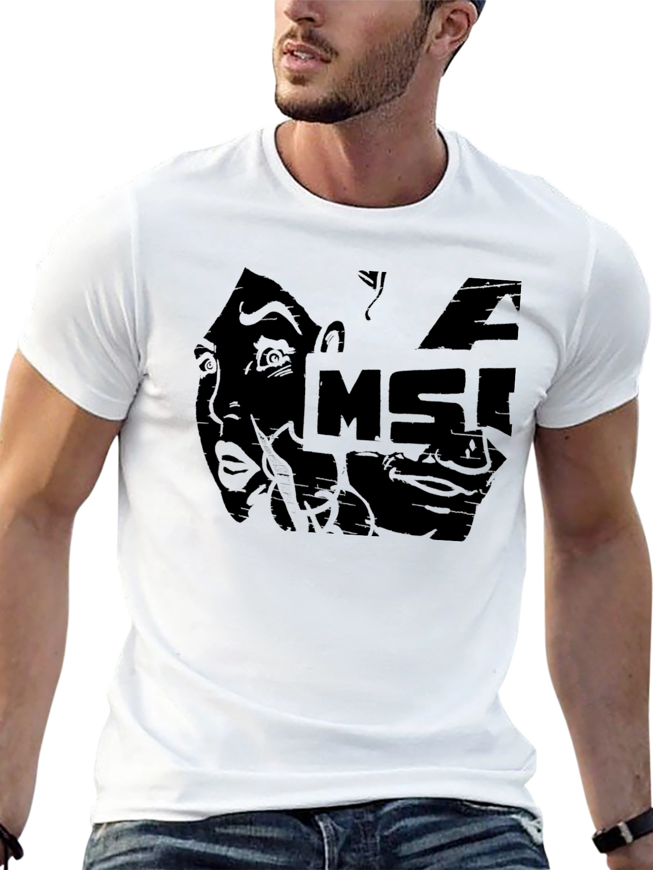 Mystic Silhouette Black T-Shirt