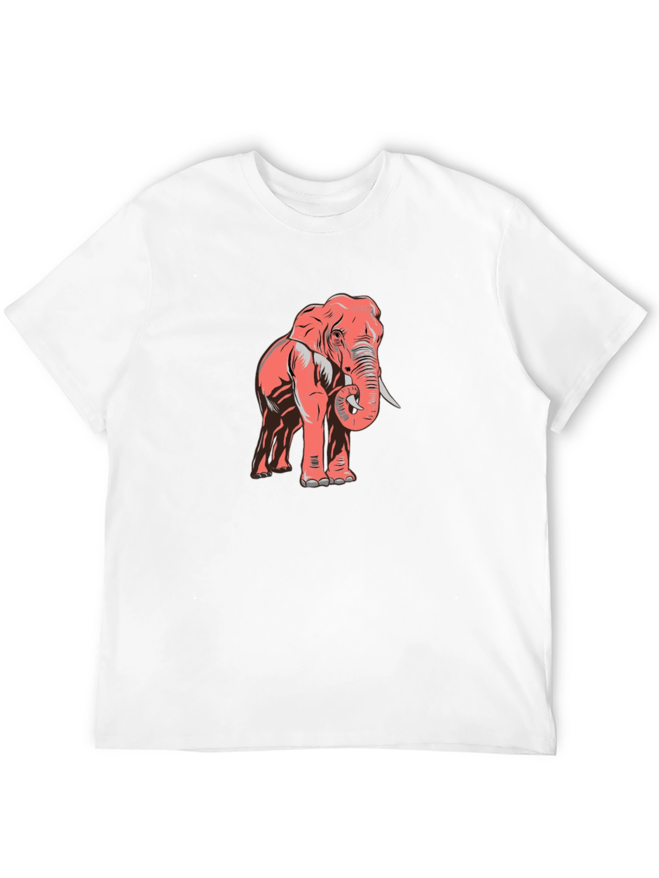 Graphic Elephant Tee - Stylish Mens T-Shirt
