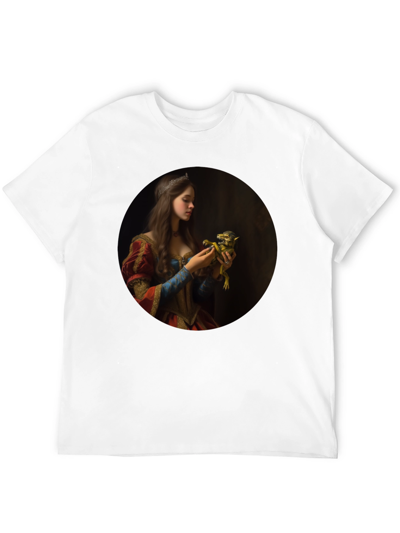 Enchanting Princess & Beast Graphic T-Shirt