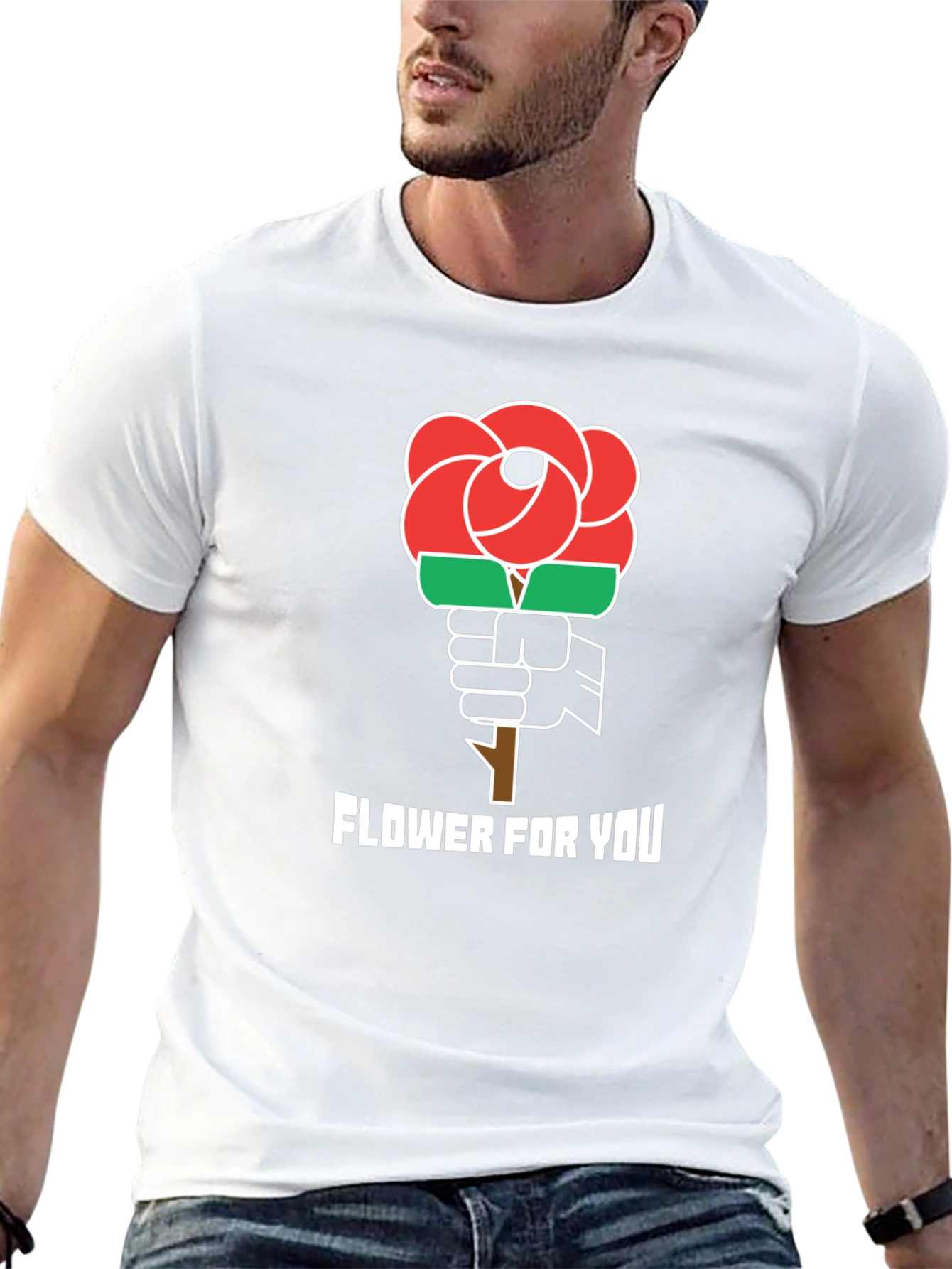 Flower For You Graphic Tee