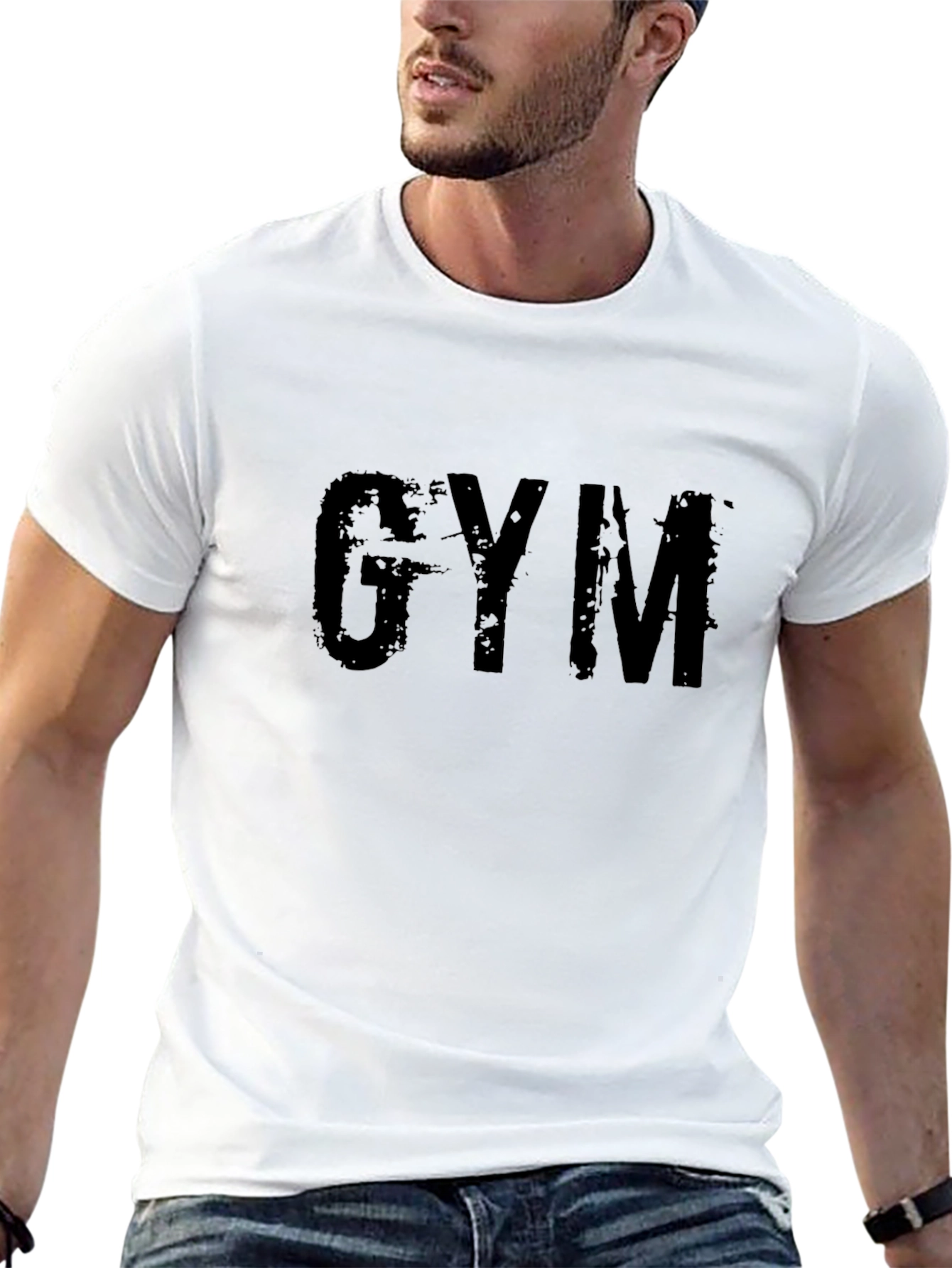 GYM Graphic Tee - Workout Apparel