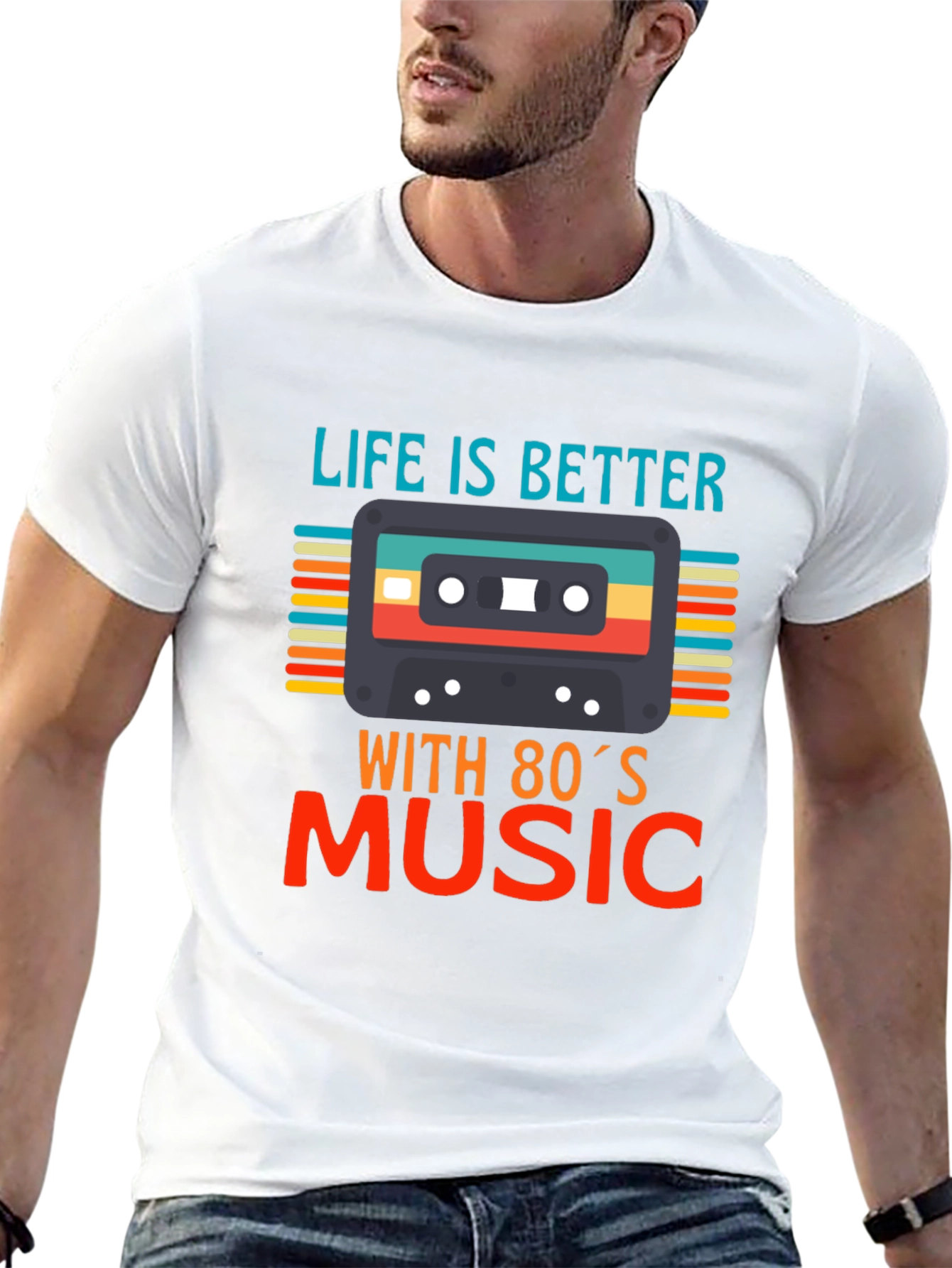 Life is Better with 80s Music T-Shirt
