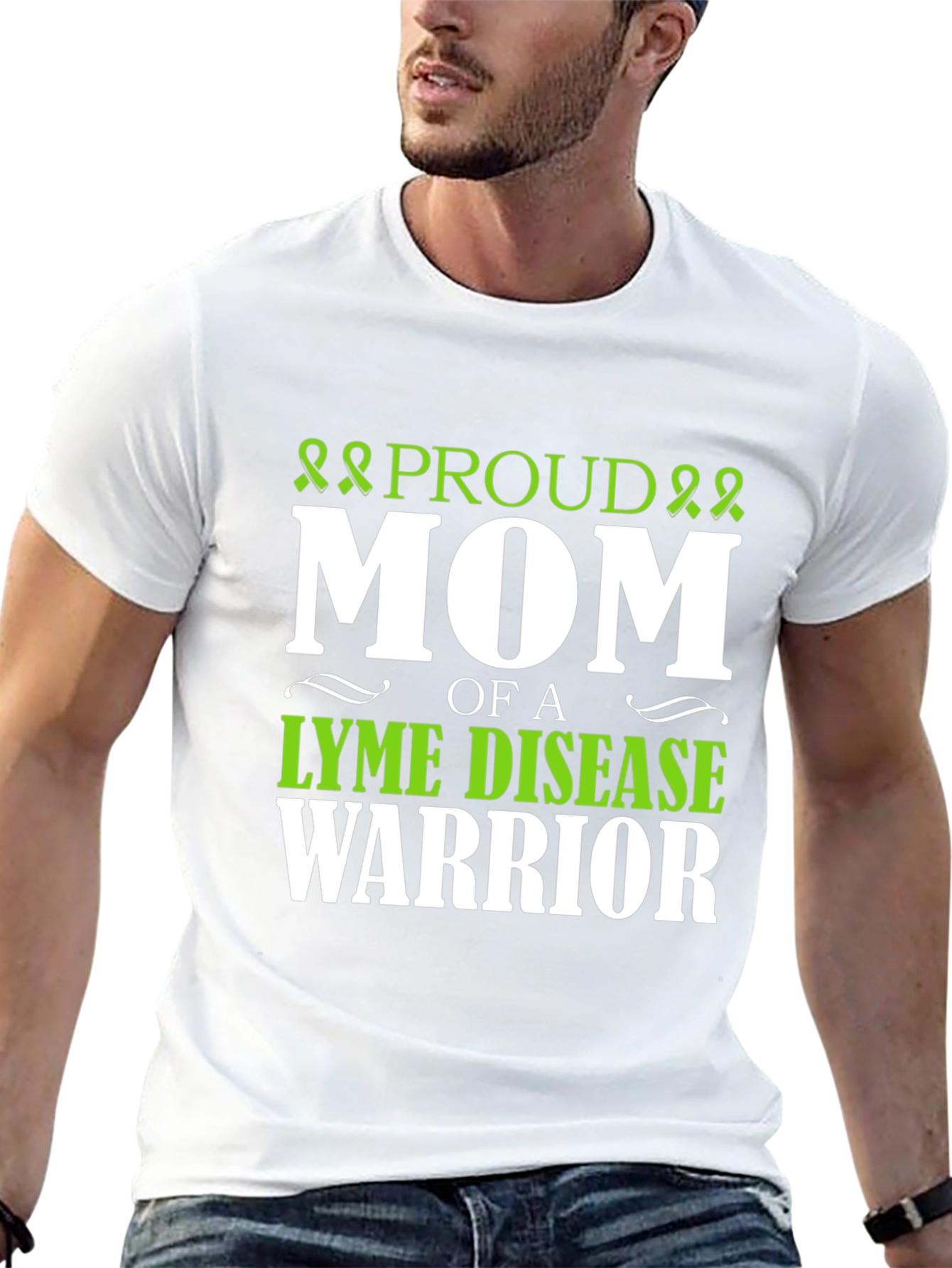 Proud Mom of Lyme Disease Warrior T-Shirt