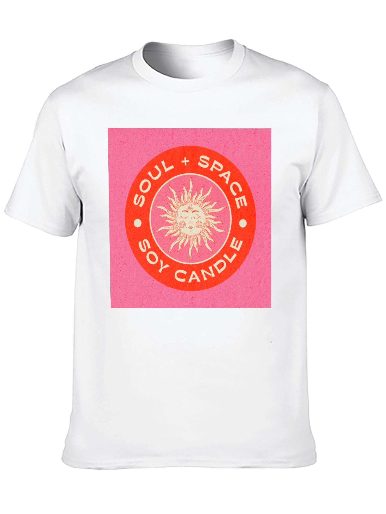 Soul & Space Soy Candle Graphic Tee - Black