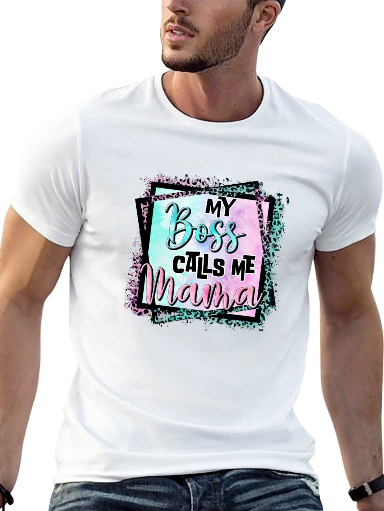 My Boss Calls Me Mama Graphic Tee