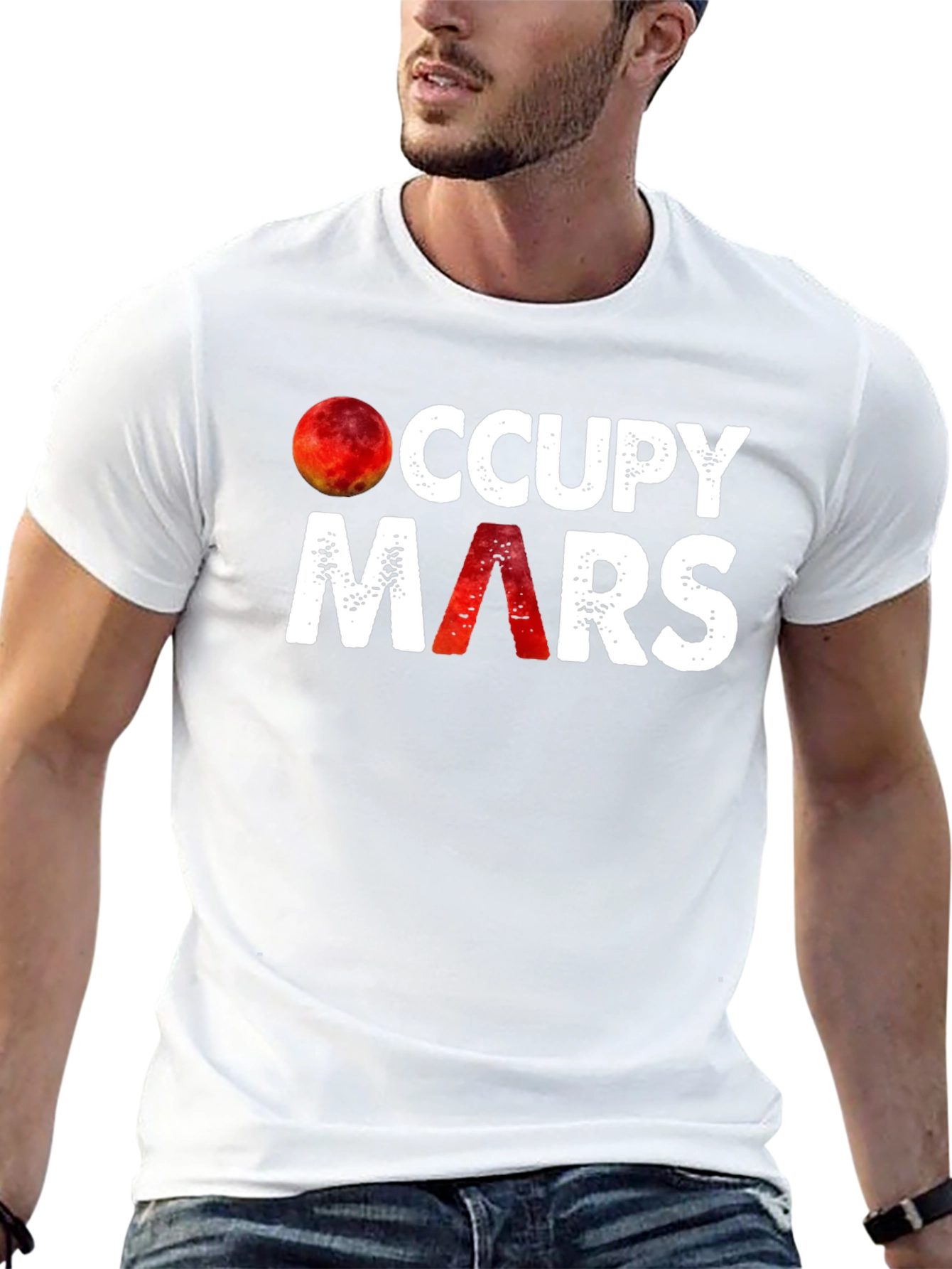 Occupy Mars T-Shirt - Space Exploration Tee