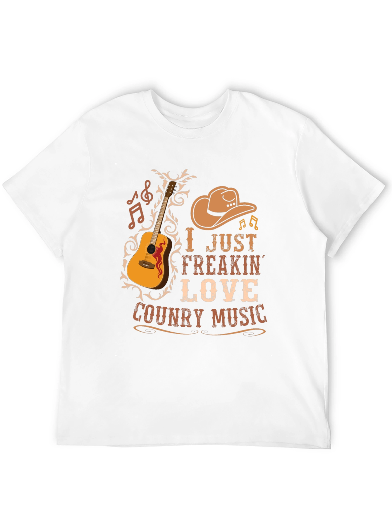Country Music Lover T-Shirt Graphic Tee