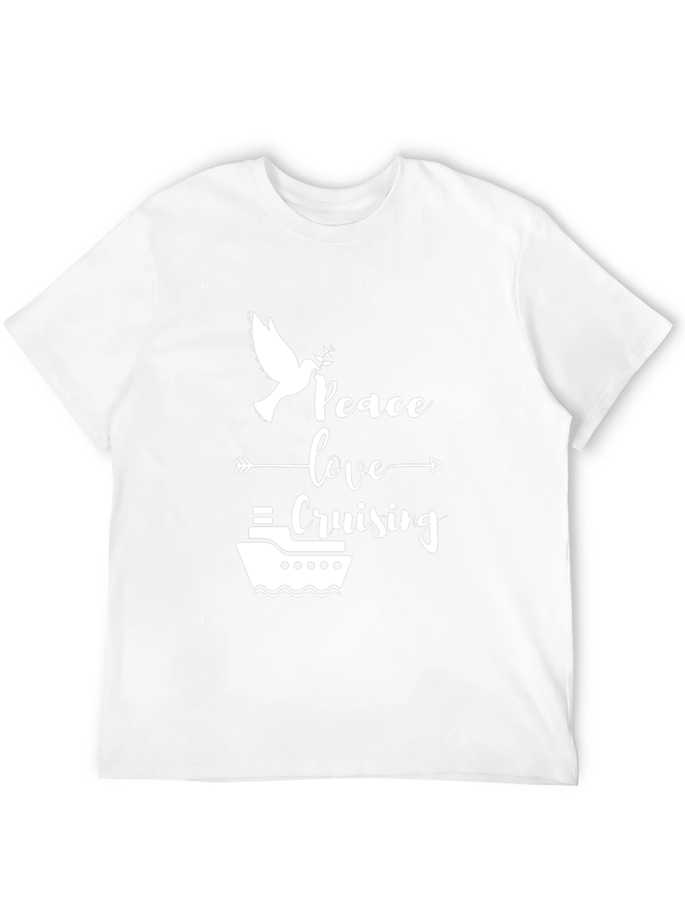 Peace Love Cruising T-Shirt - Cruise Vacation Tee