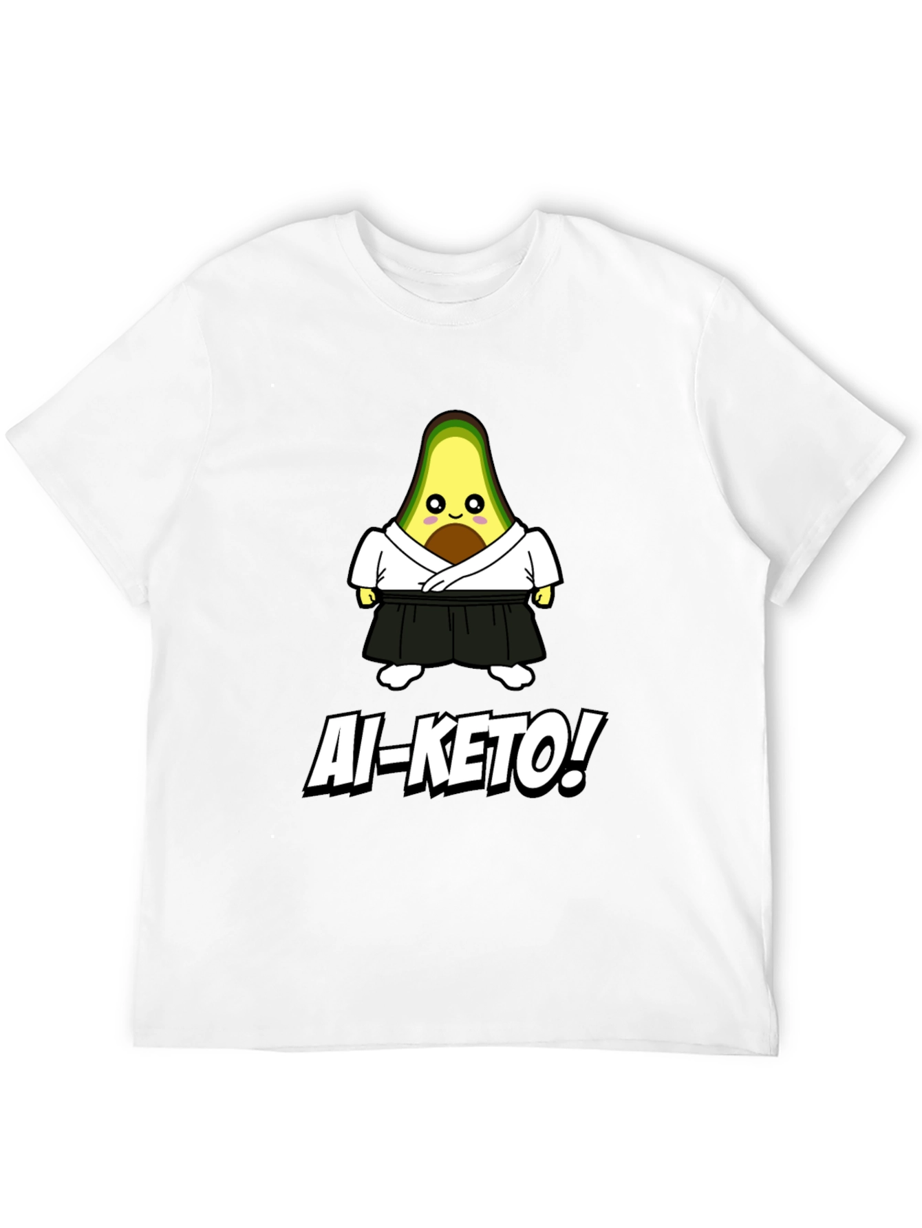 Ai-Keto Avocado T-Shirt - Martial Arts & Healthy Eating