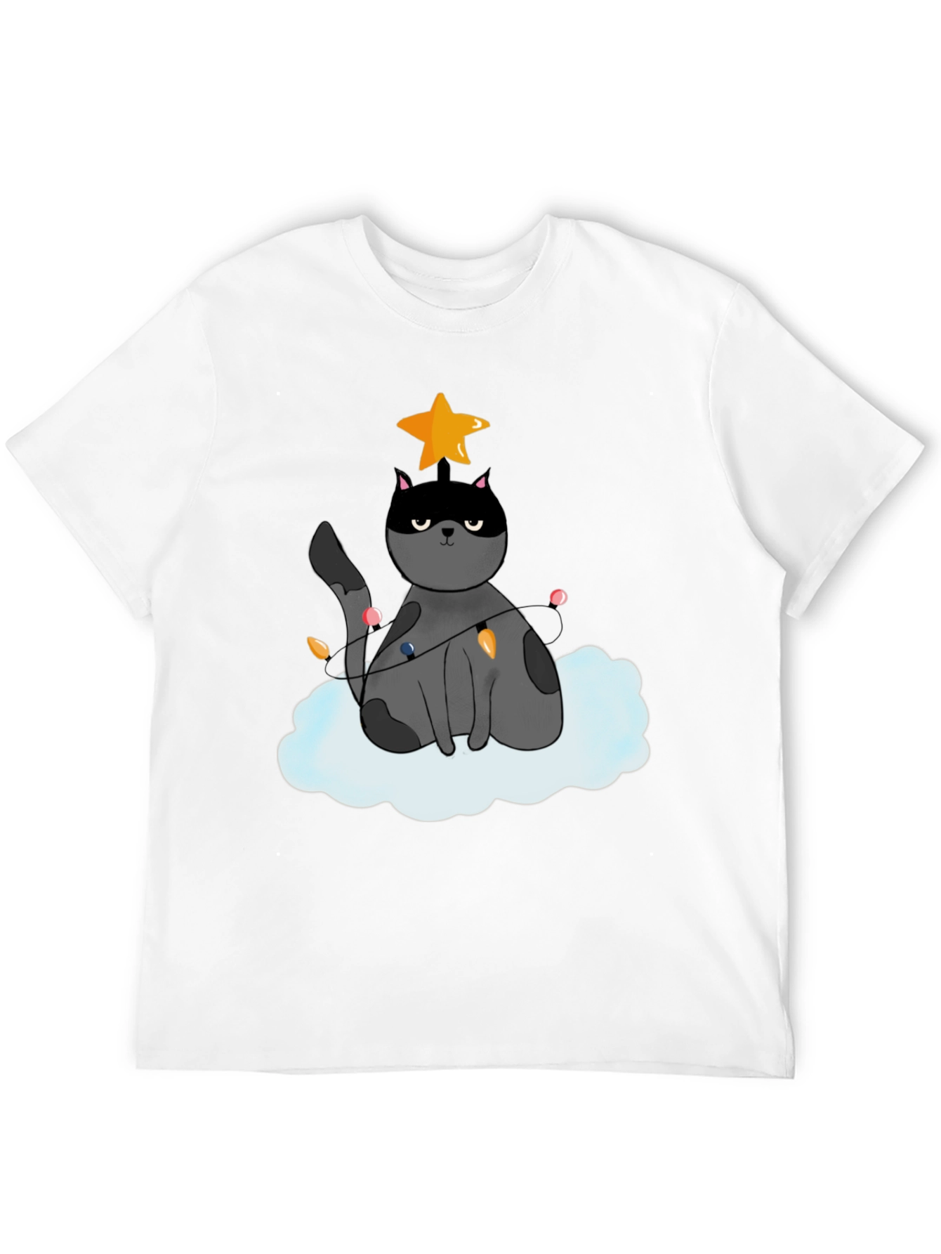 Festive Cat Christmas T-Shirt