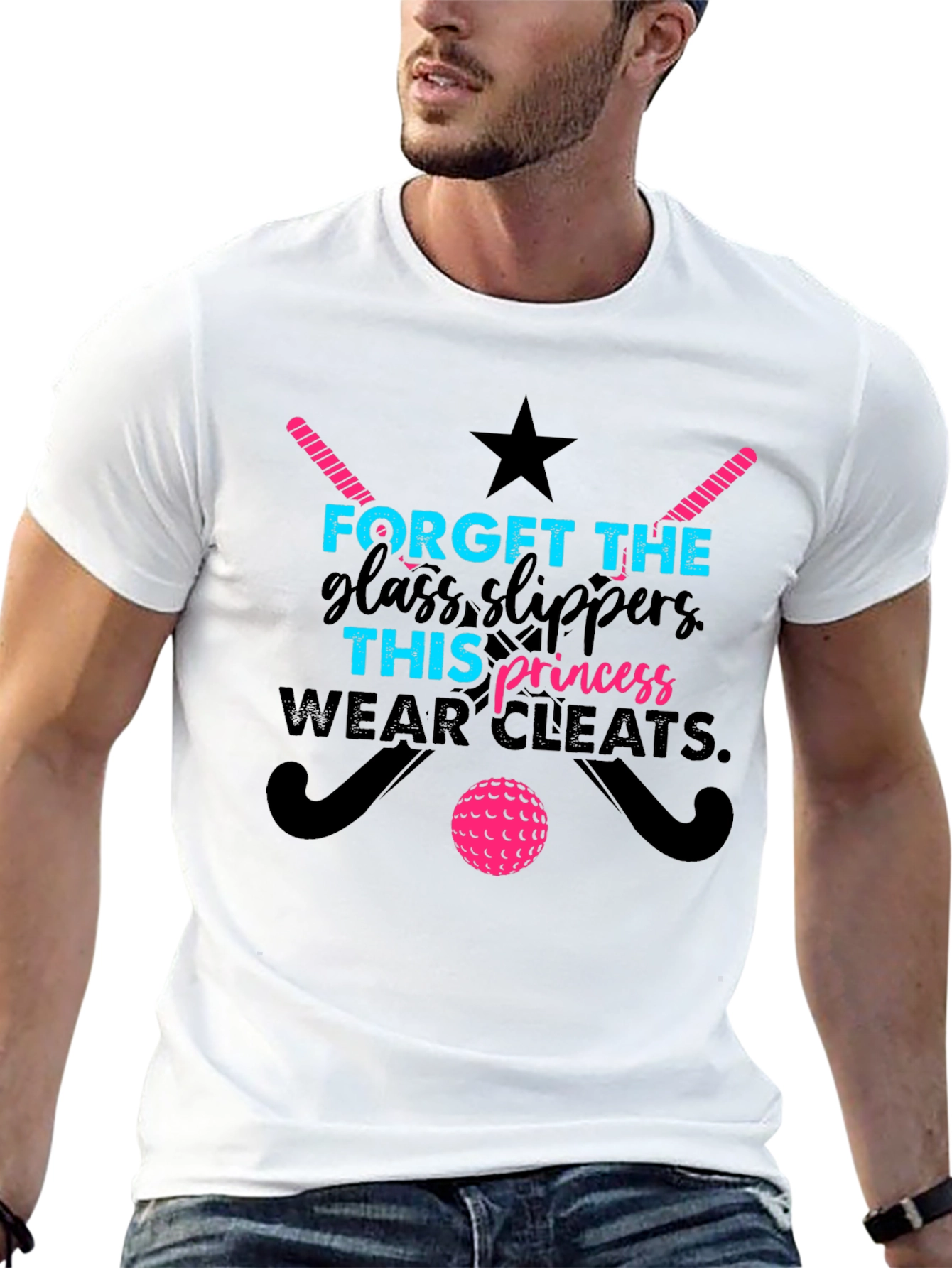Field Hockey Princess Graphic T-Shirt