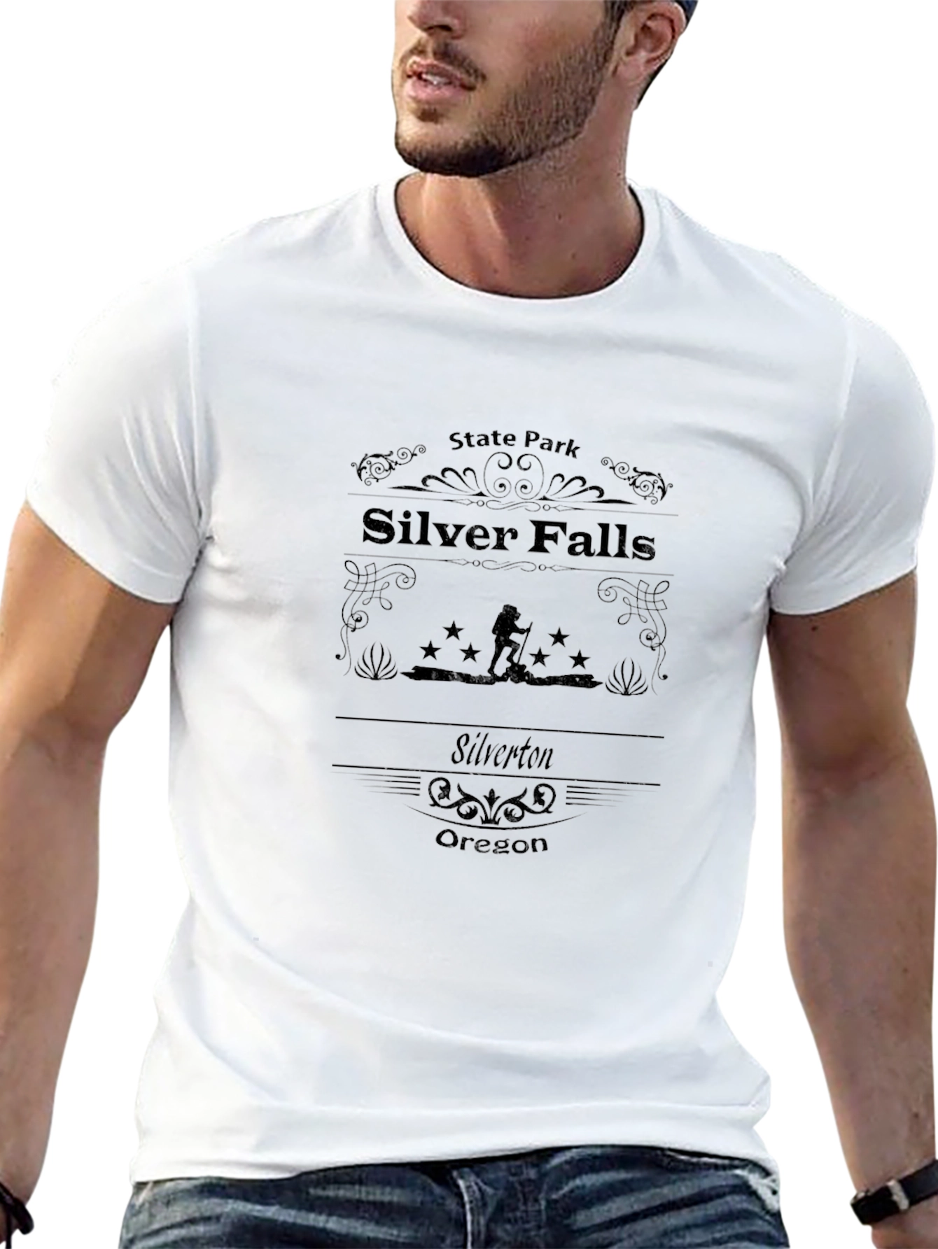 Silver Falls State Park Oregon Graphic Tee