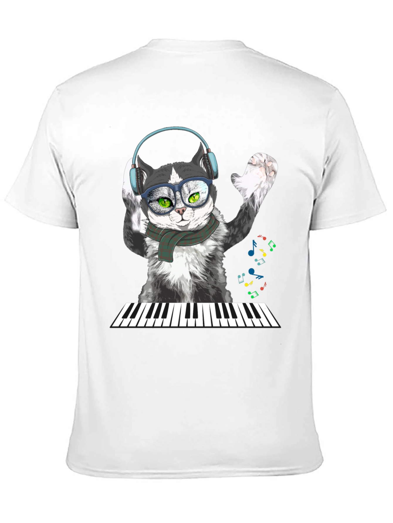 Cool Cat Musician T-Shirt