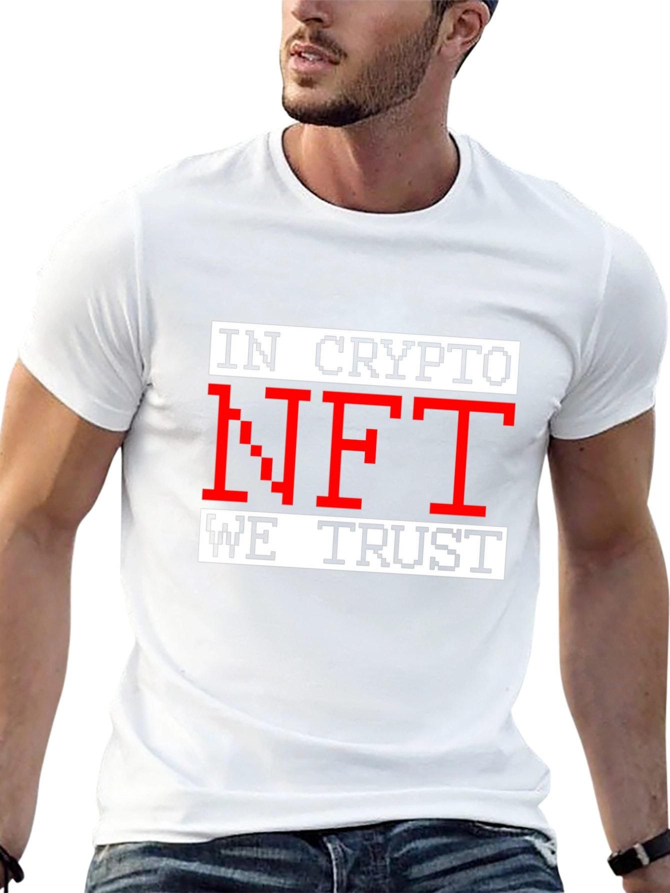 In Crypto NFT We Trust Graphic T-Shirt