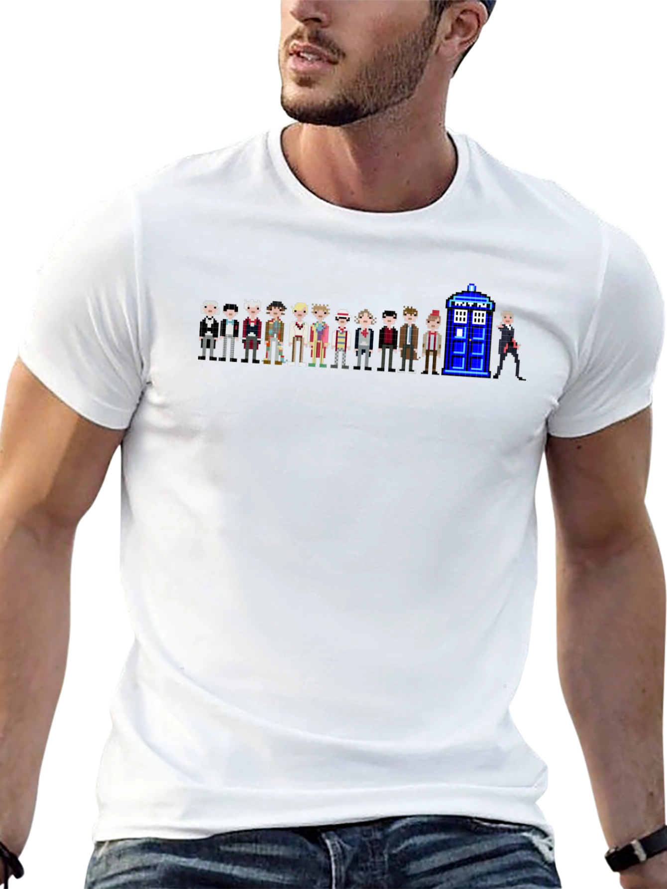 Doctor Who Pixel Art T-Shirt