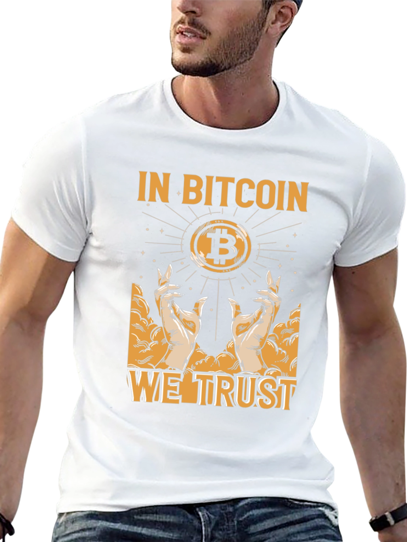 In Bitcoin We Trust Graphic Tee