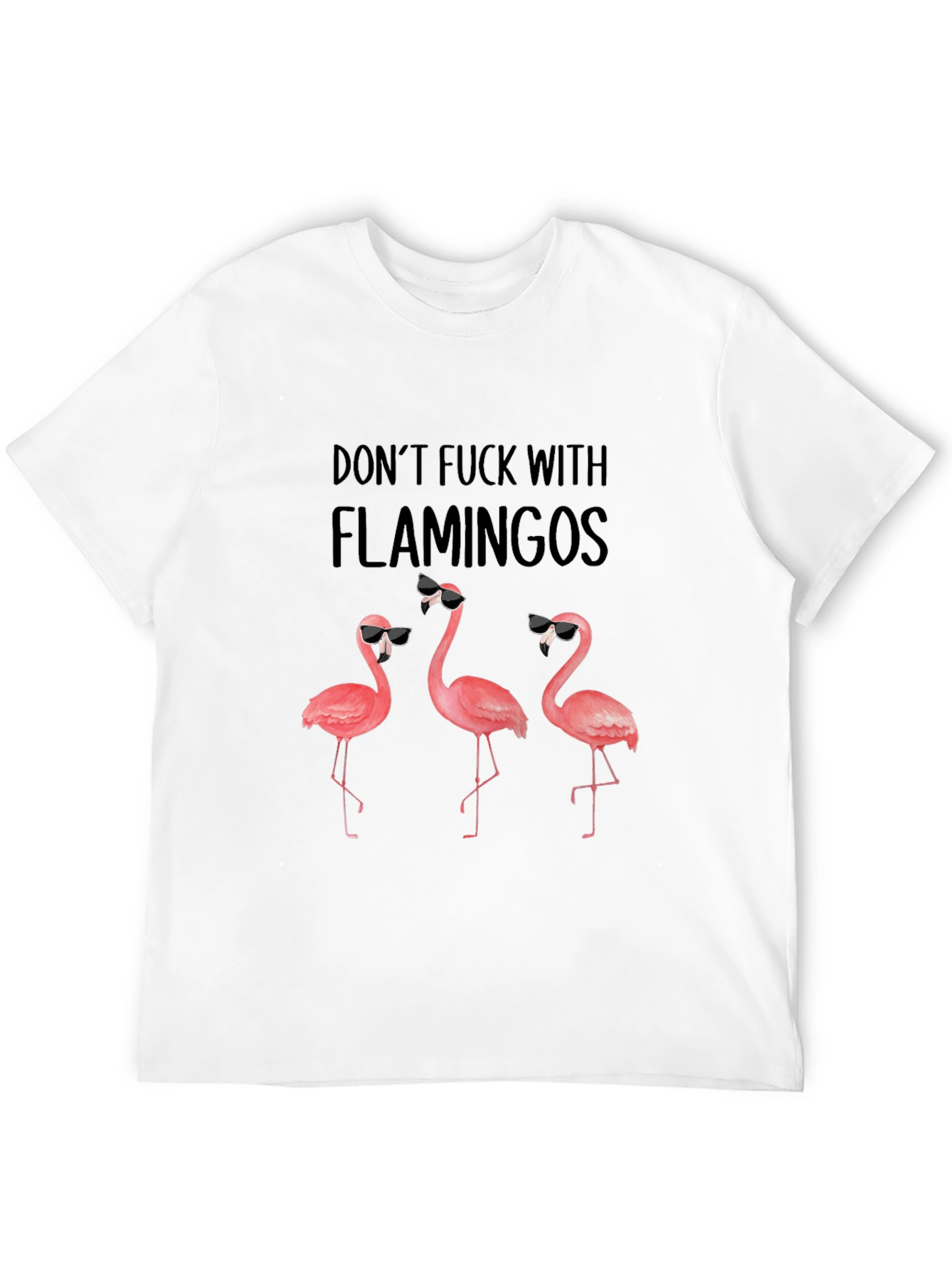 Dont F*ck With Flamingos Graphic Tee