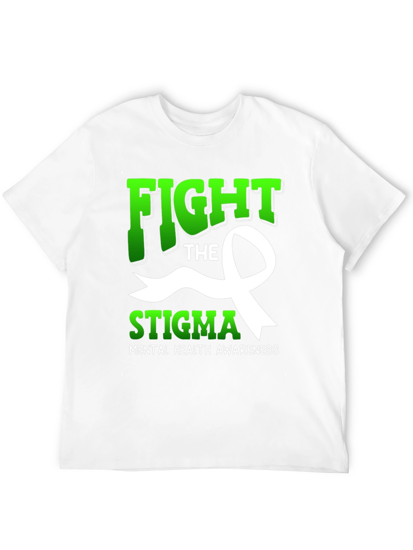 Fight Stigma Mental Health Awareness Graphic Tee
