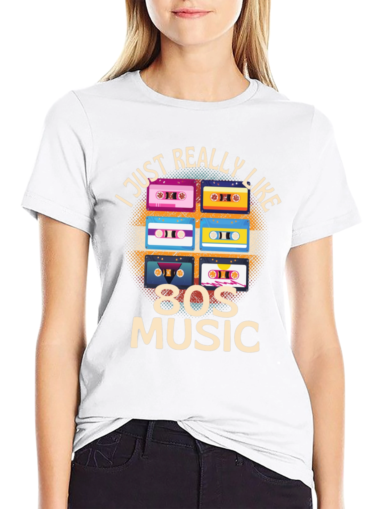 80s Music Cassette Tape T-Shirt - Retro Style Tee