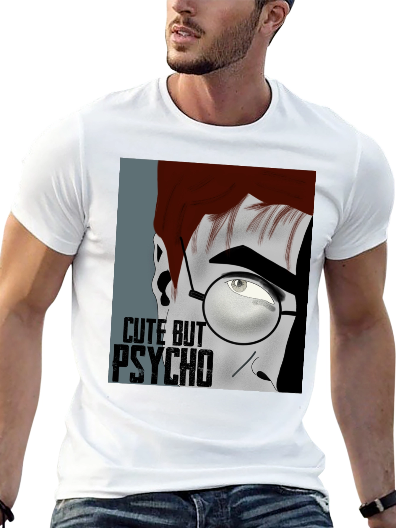 Cute But Psycho Graphic T-Shirt