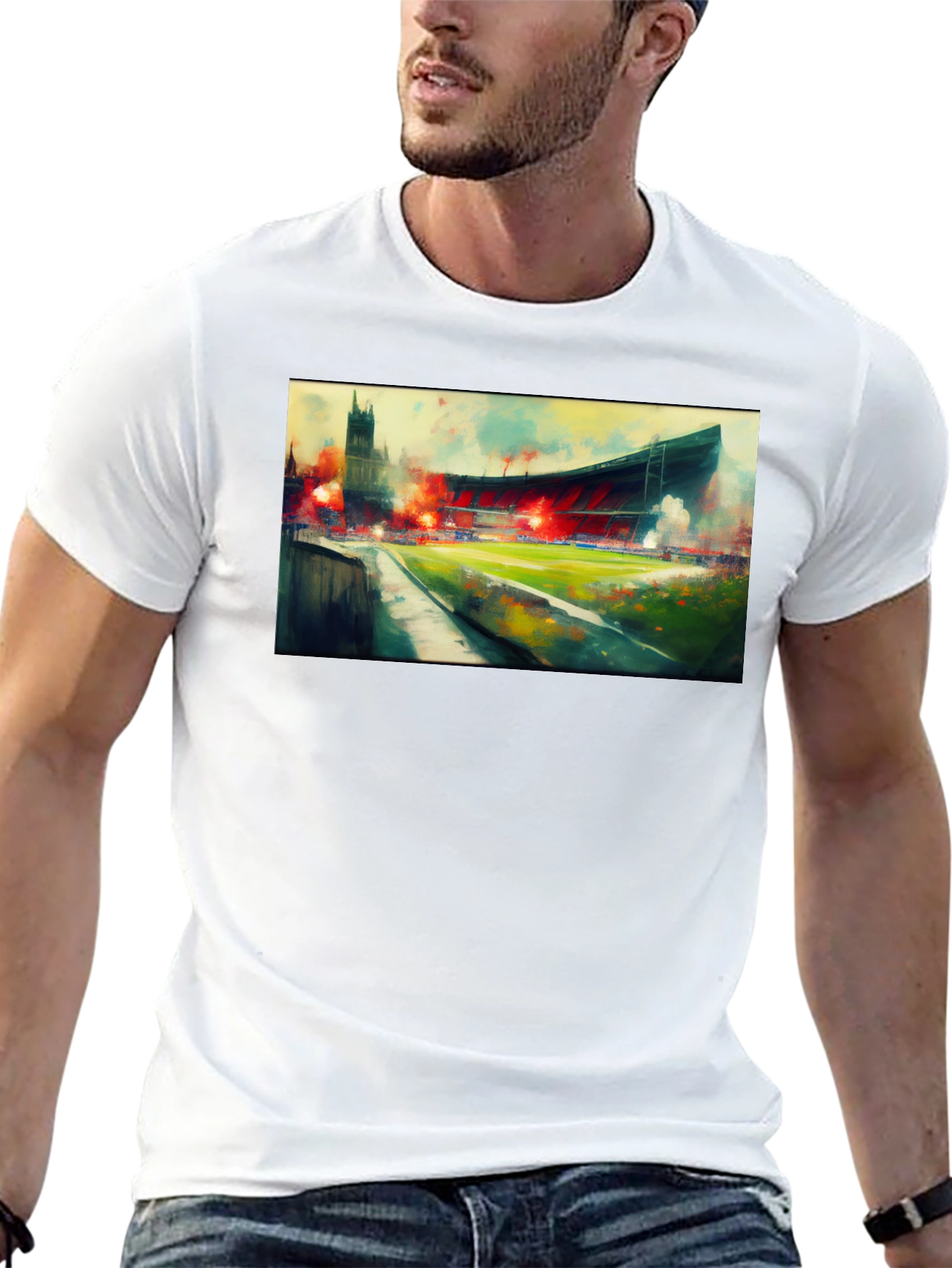 Stadium Flare T-Shirt - Unique Design