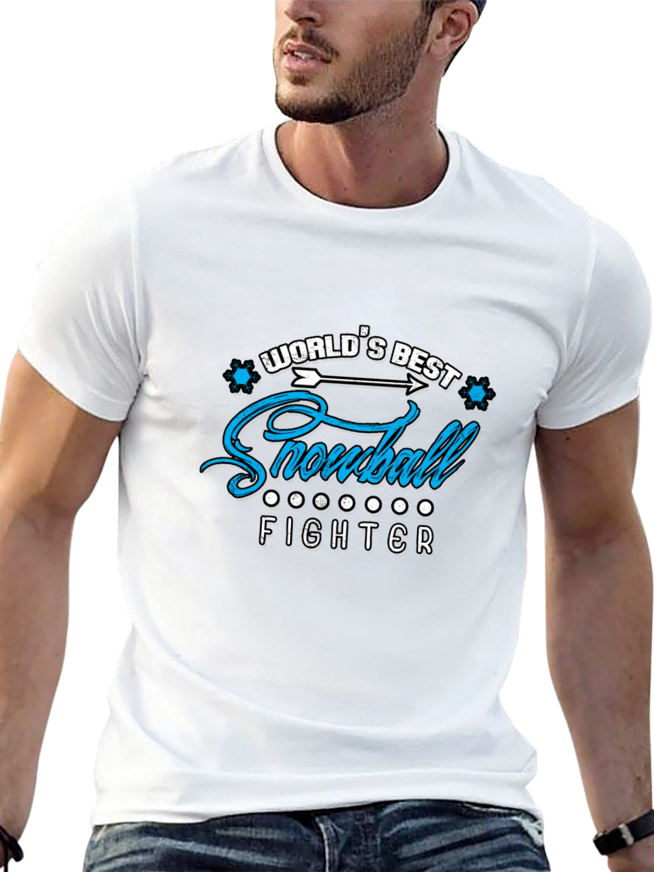 Worlds Best Snowball Fighter Graphic Tee