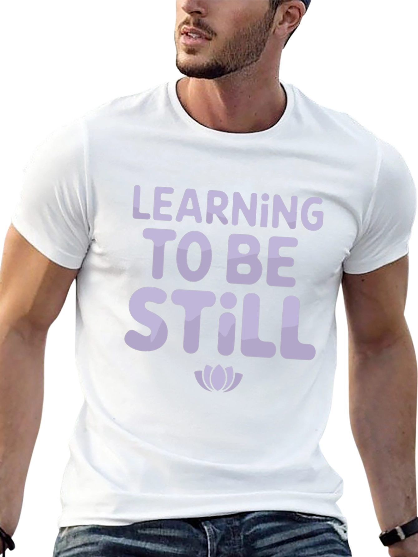 Learning to Be Still T-Shirt - Spiritual Tee