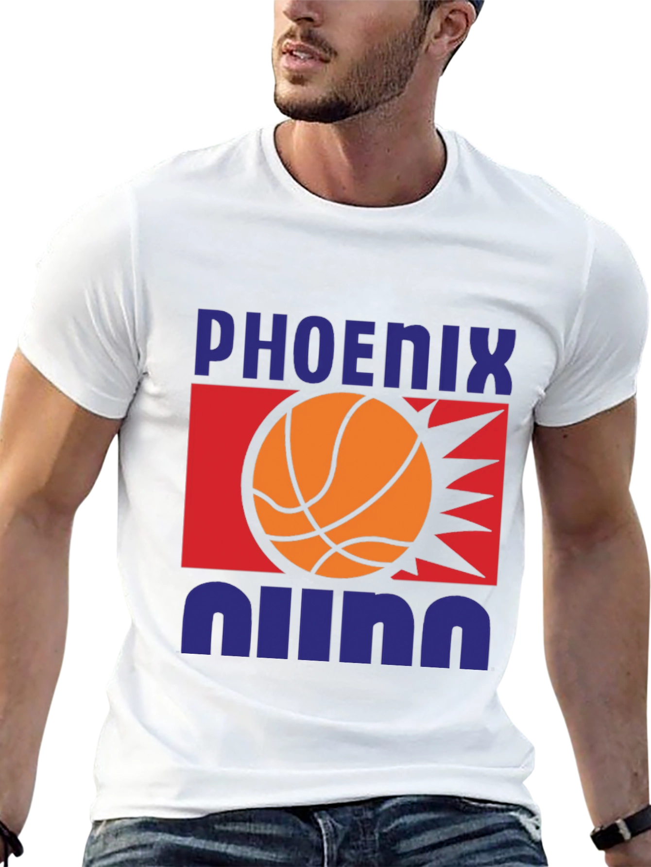 Phoenix Suns T-Shirt - Retro NBA Basketball Tee