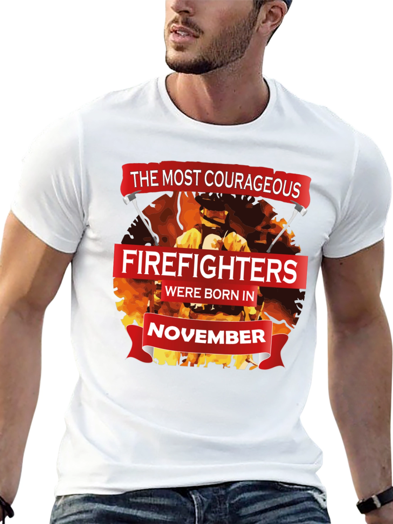 Courageous Firefighters November T-Shirt