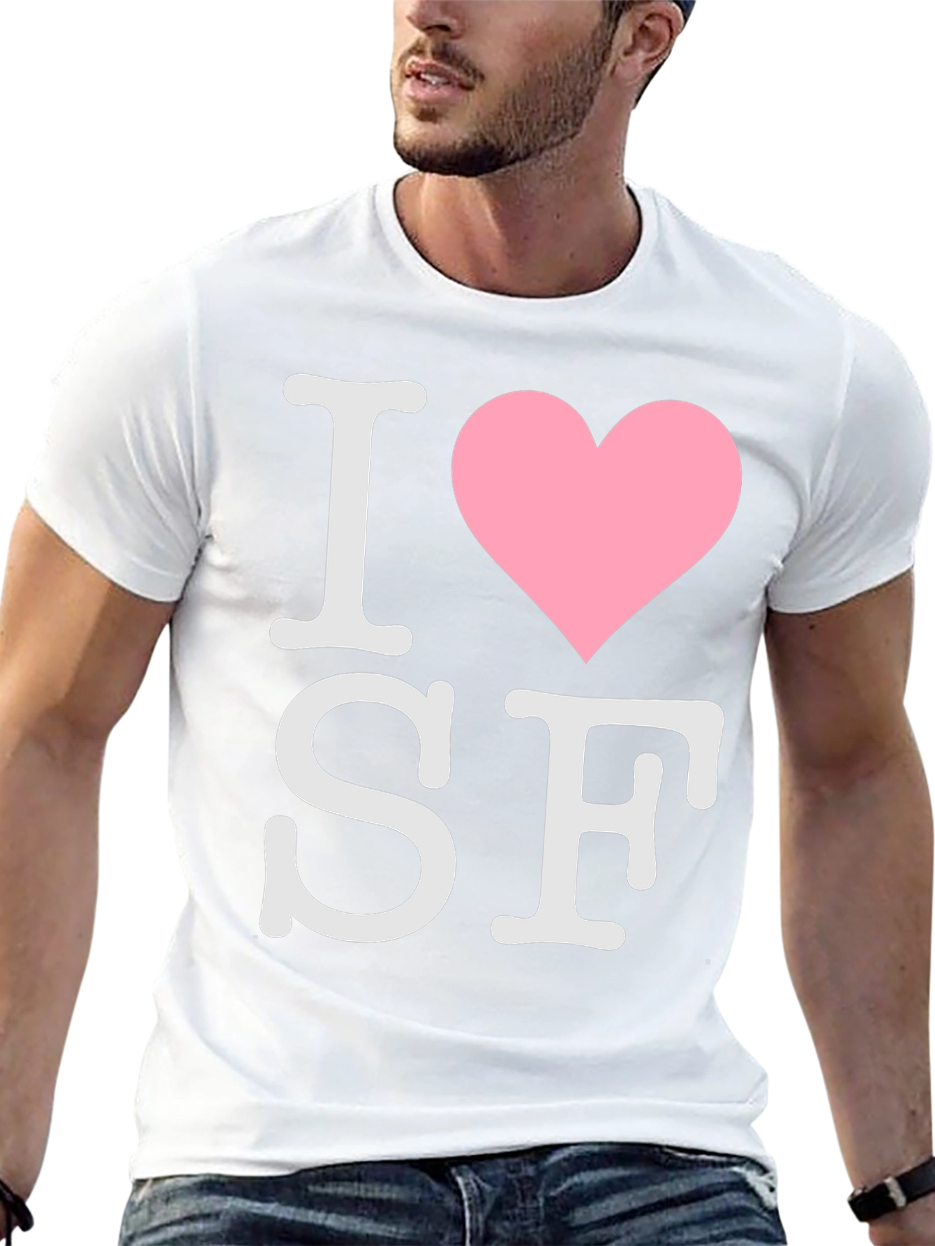 I Heart SF Black T-Shirt