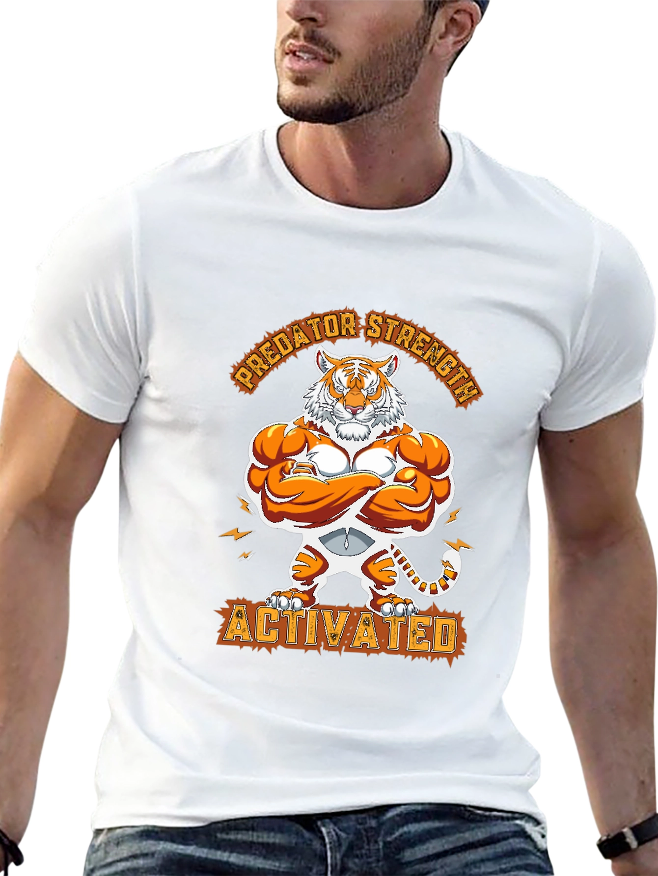 Predator Strength Activated Black T-Shirt
