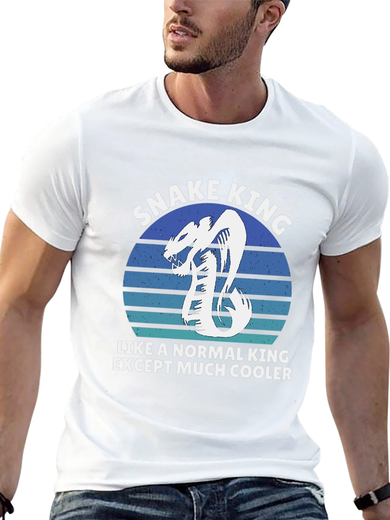 Snake King T-Shirt - Cooler Than Normal Kings