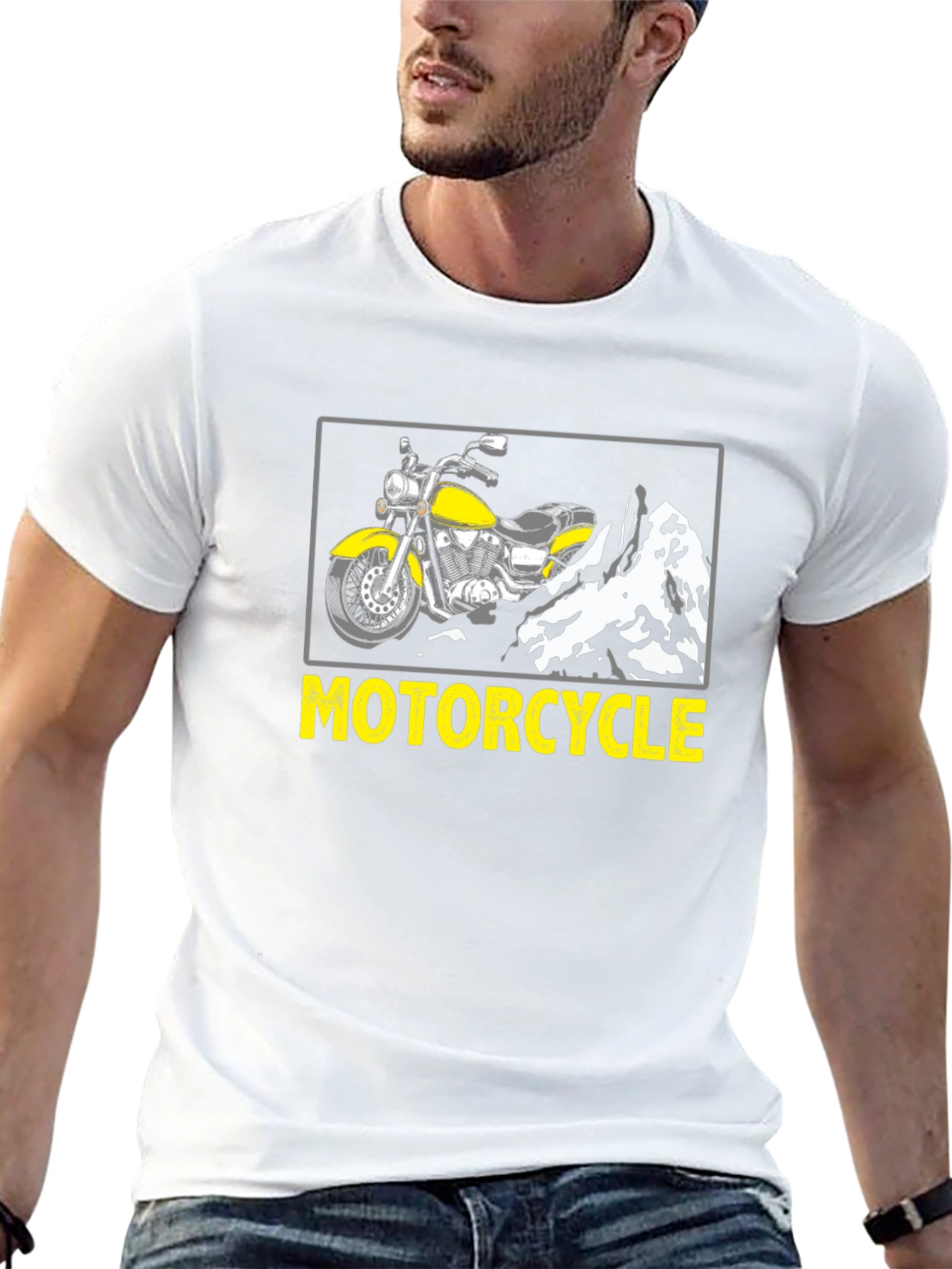 Motorcycle Graphic Tee - Ride in Style