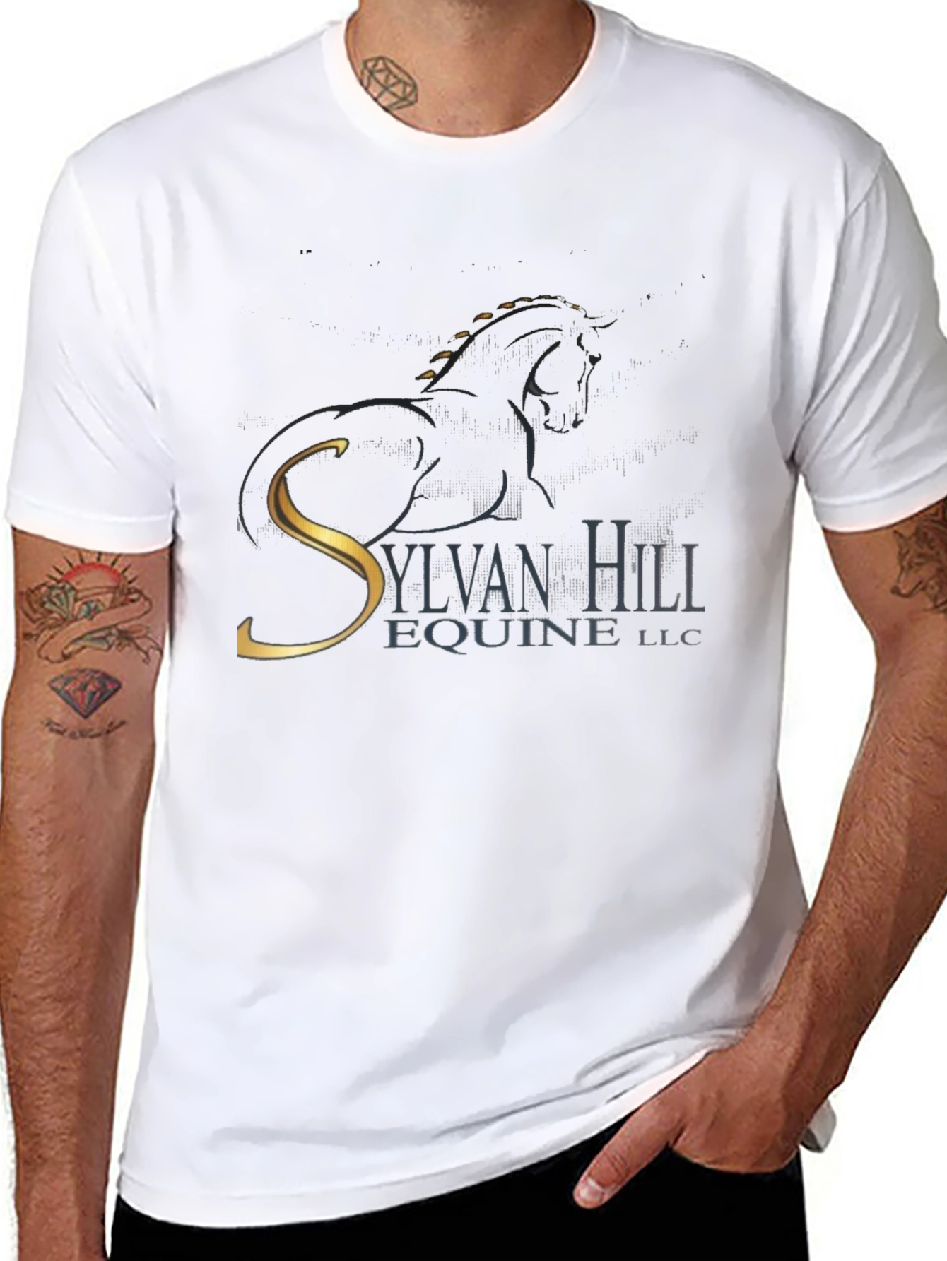 Sylvan Hill Equine LLC T-Shirt - Black