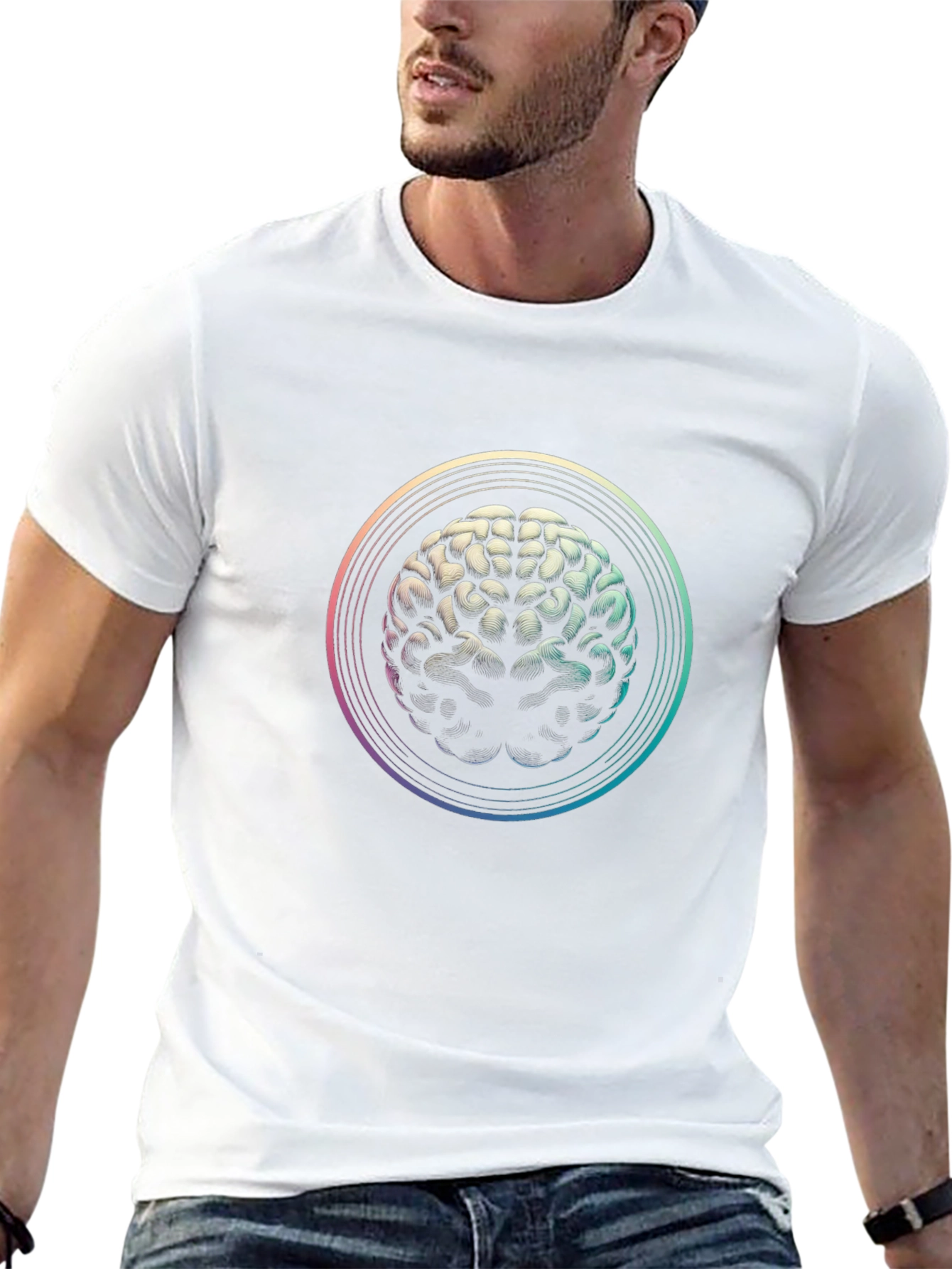Brain Graphic Tee - Mindful Fashion