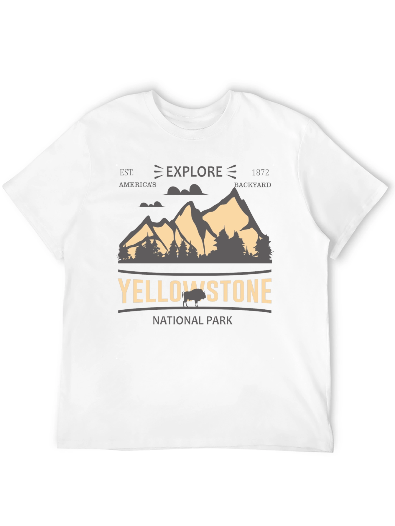 Yellowstone National Park Graphic Tee - Explore America