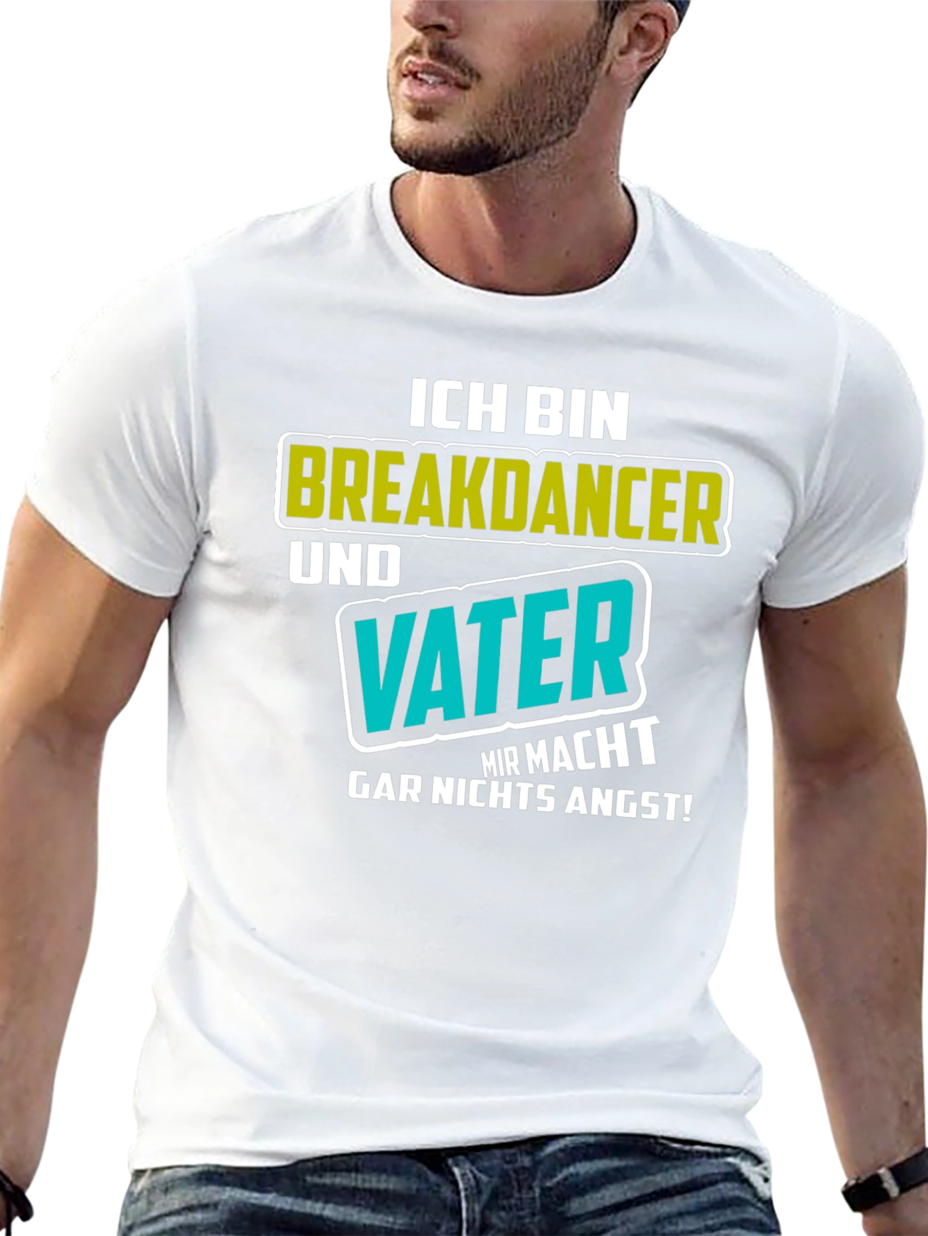 Breakdancer Dad T-Shirt - Fearless Father Tee